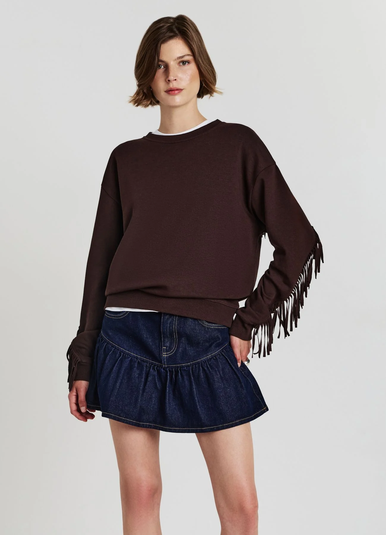 Felpa con frange - Image 7