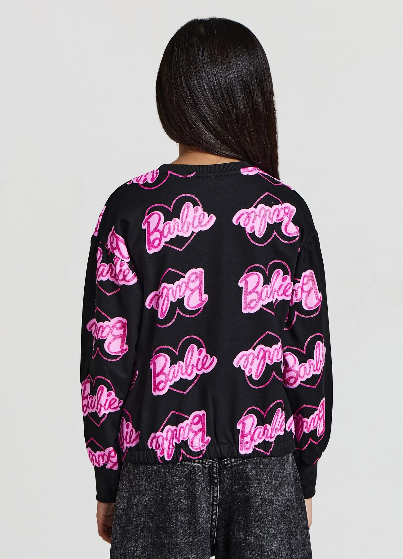 Felpa con stampa Barbie - Image 2