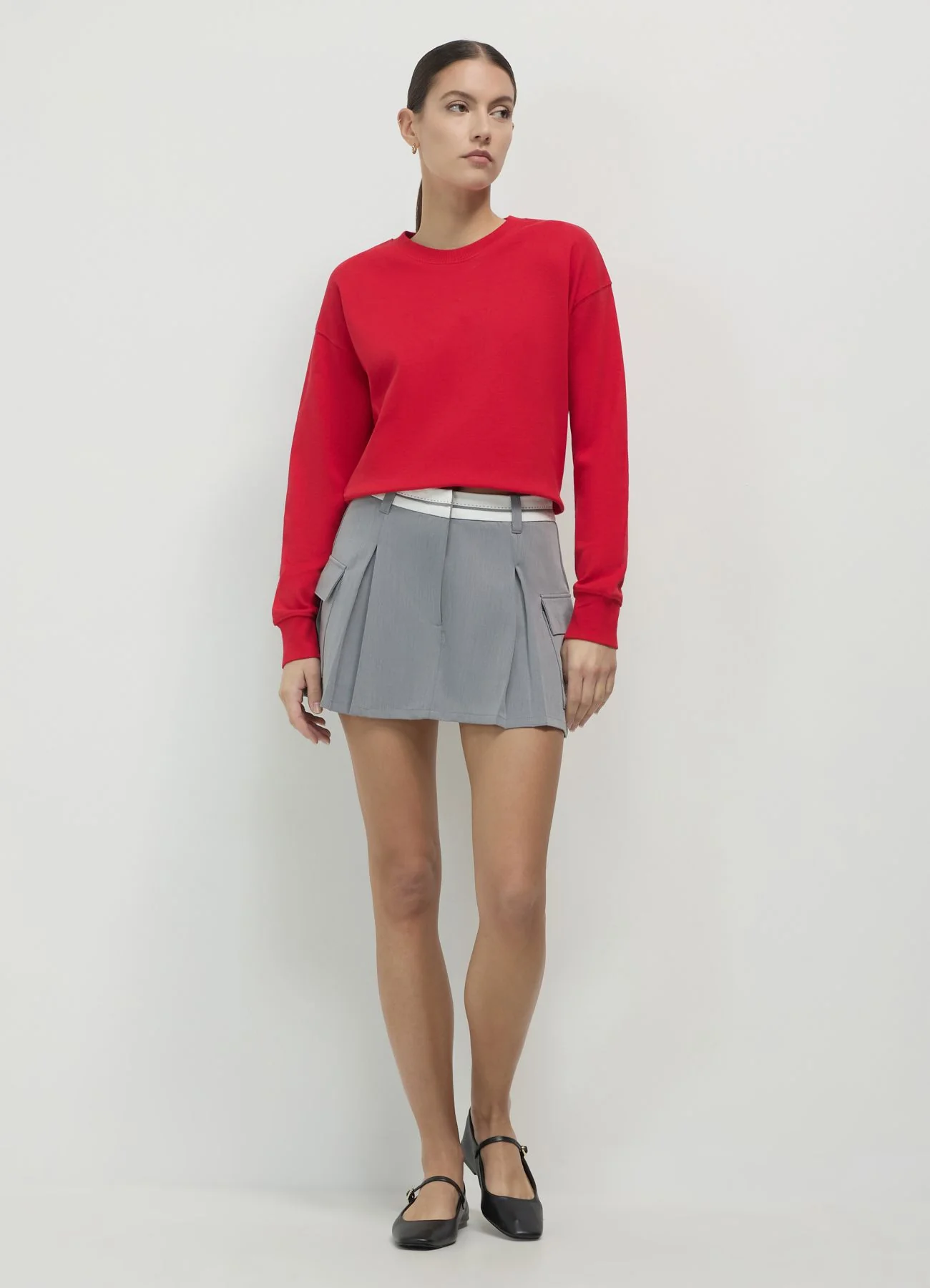 Felpa girocollo basic - Image 3