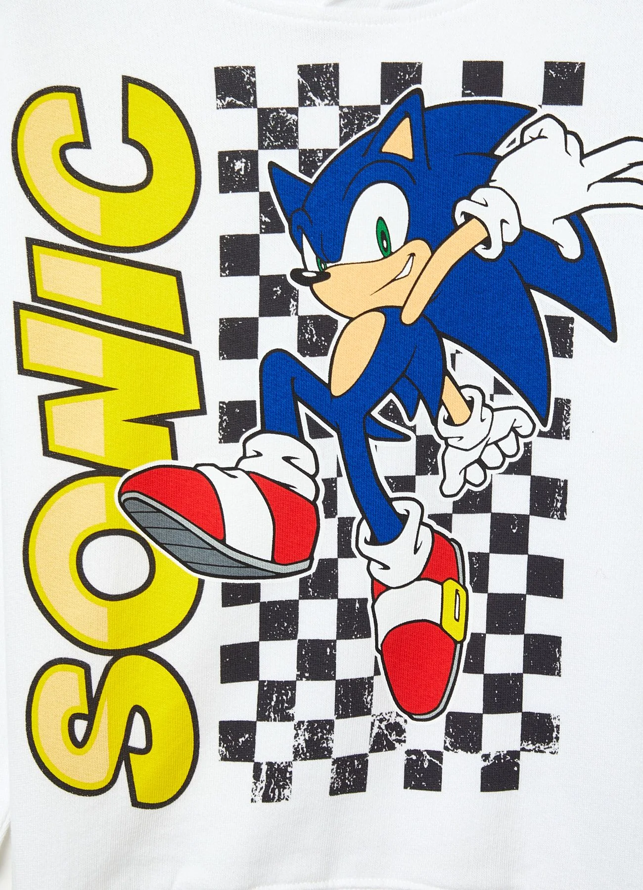 Felpa over con stampa Sonic - Image 4