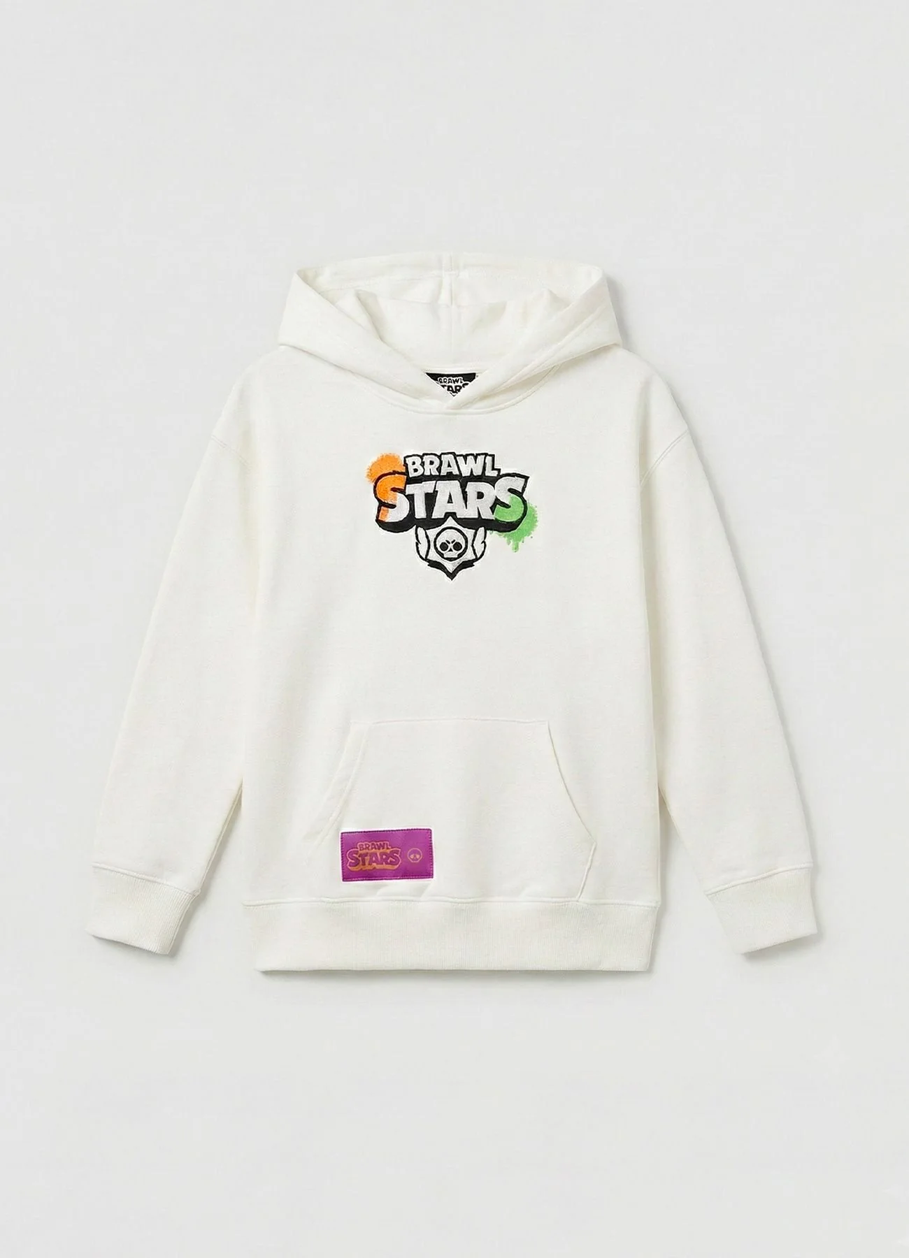 Felpa oversize con cappuccio e stampa Brawl Stars - Image 3