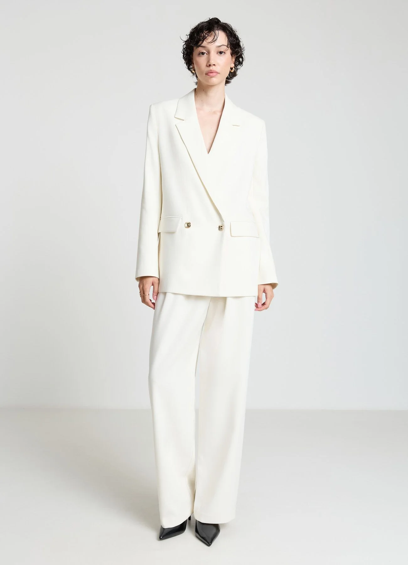 Giacca doppiopetto oversize