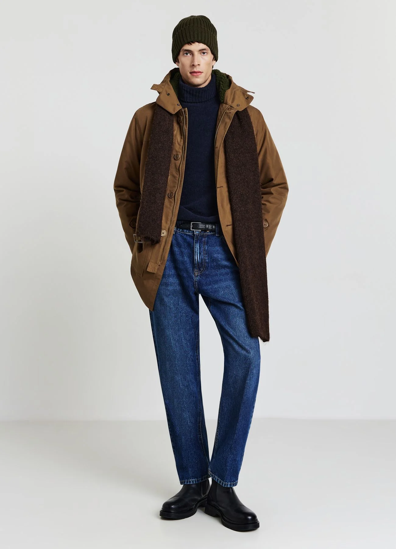 Giacca parka con cappuccio
