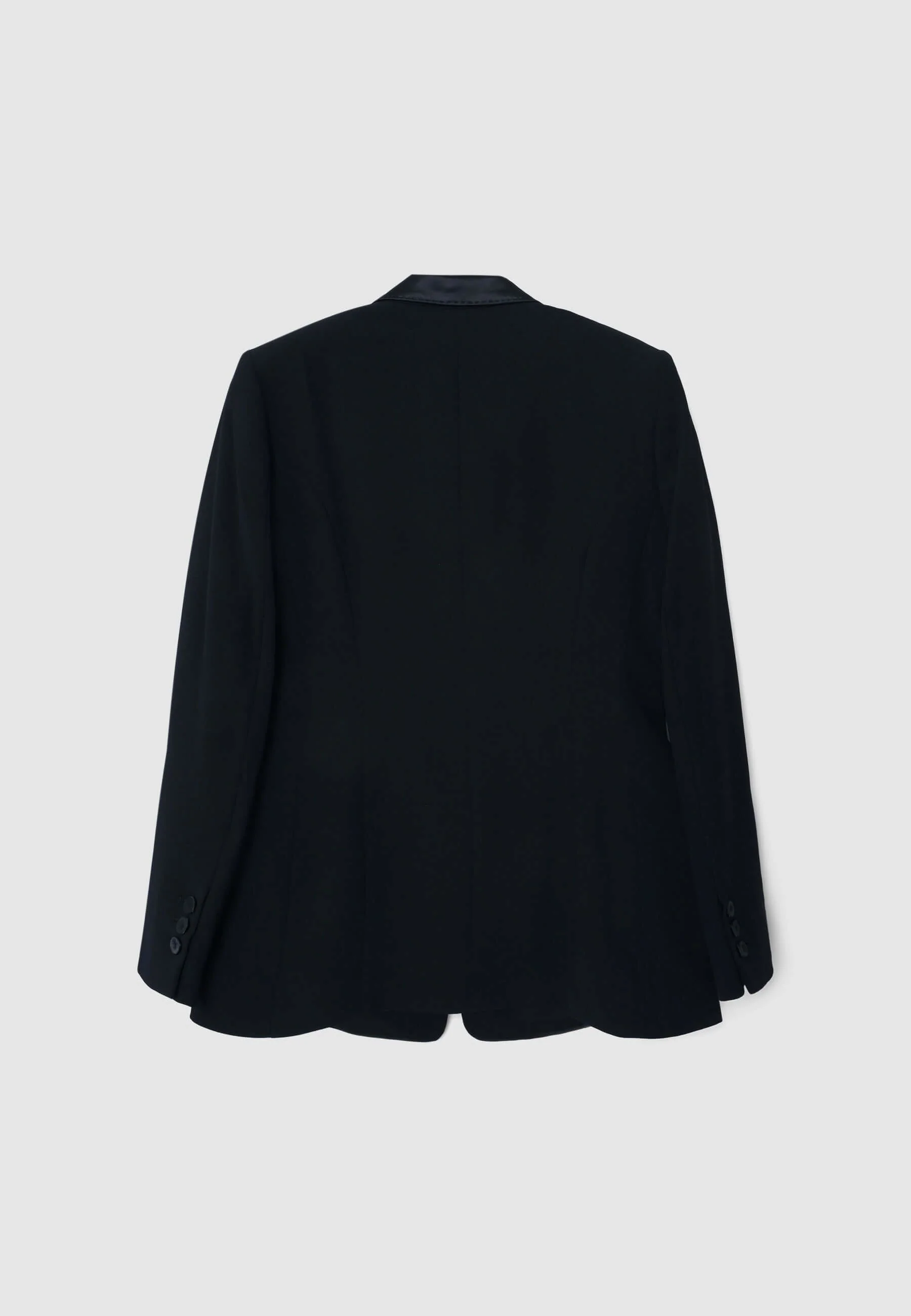 Giacca slim revers simil satin - Image 5