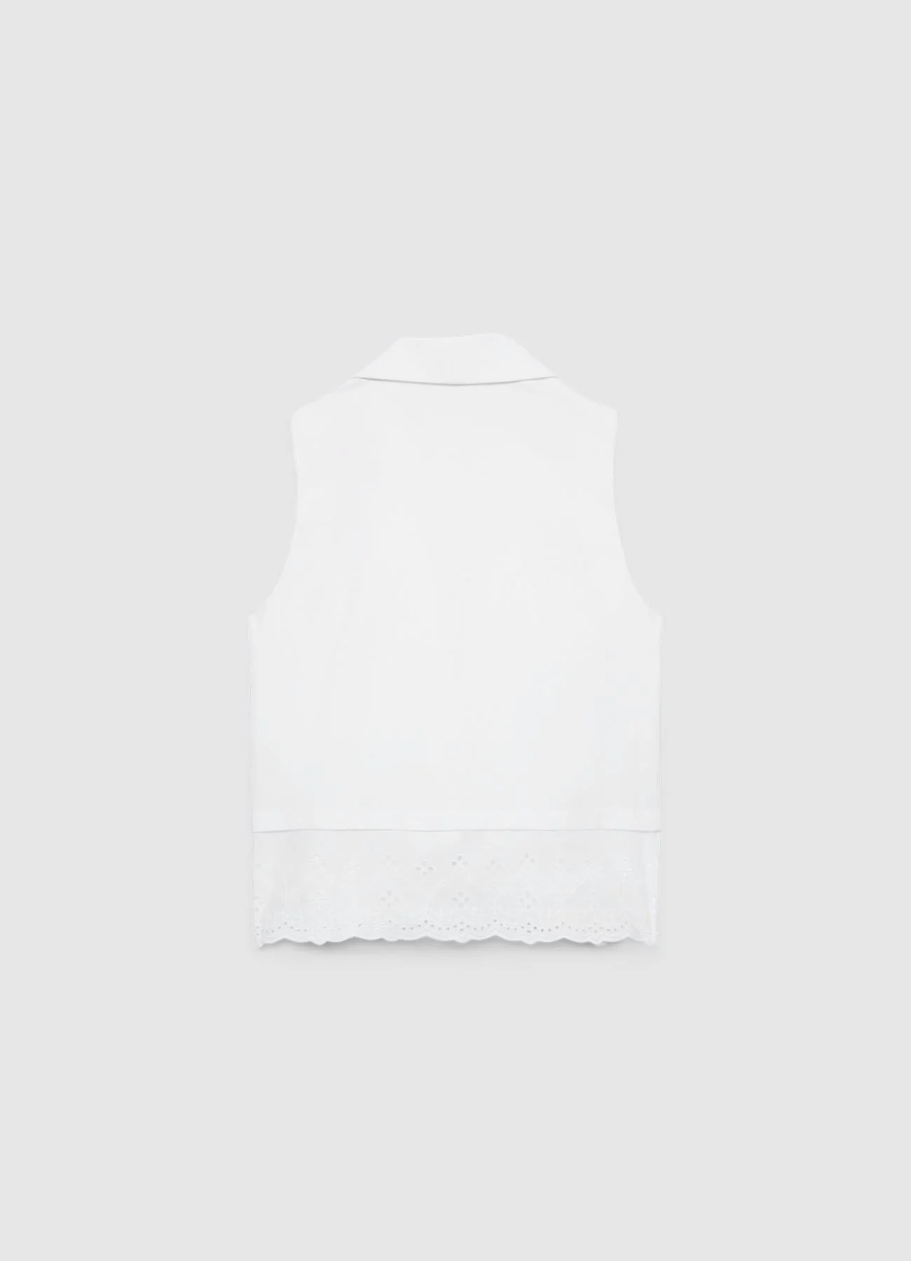 Gilet con balza sangallo - Image 5
