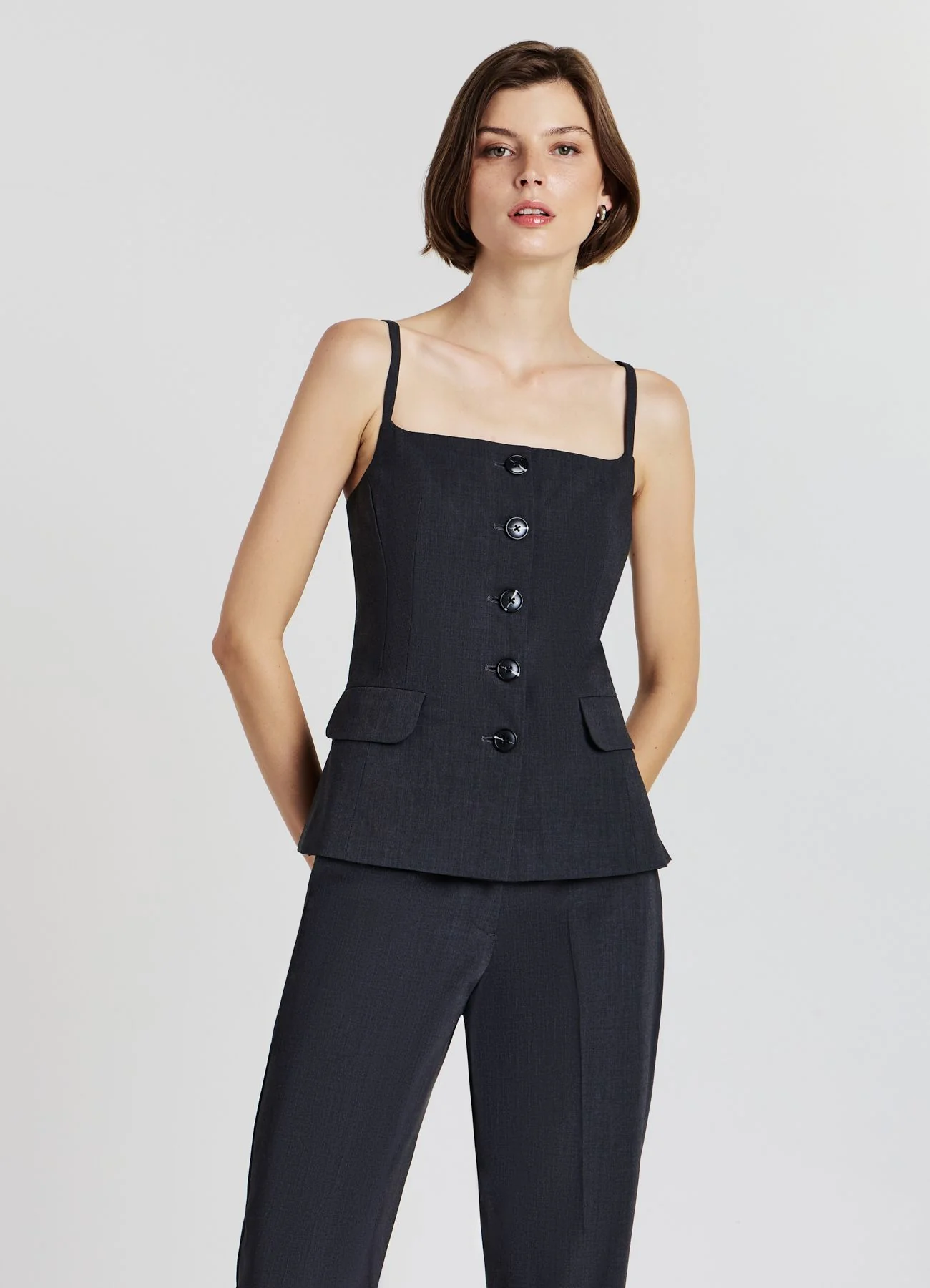 Gilet con bottoni - Image 3