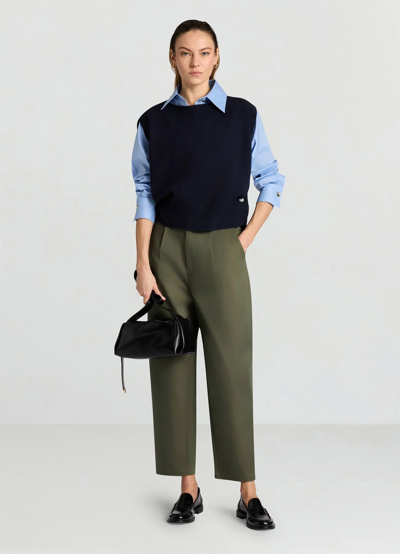 Gilet con bottoni laterali - Image 3