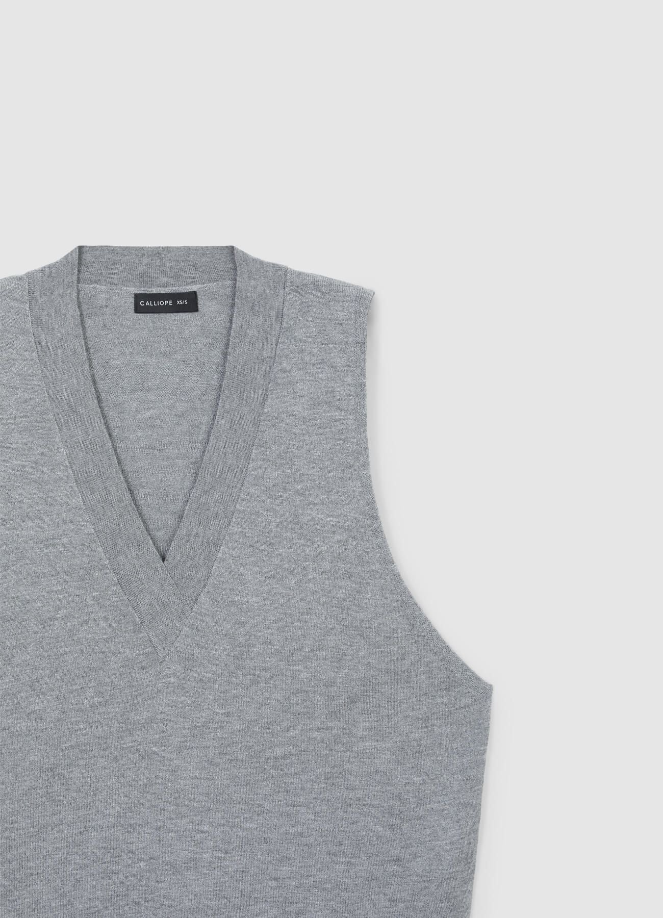 Gilet con scollo a V - Image 5