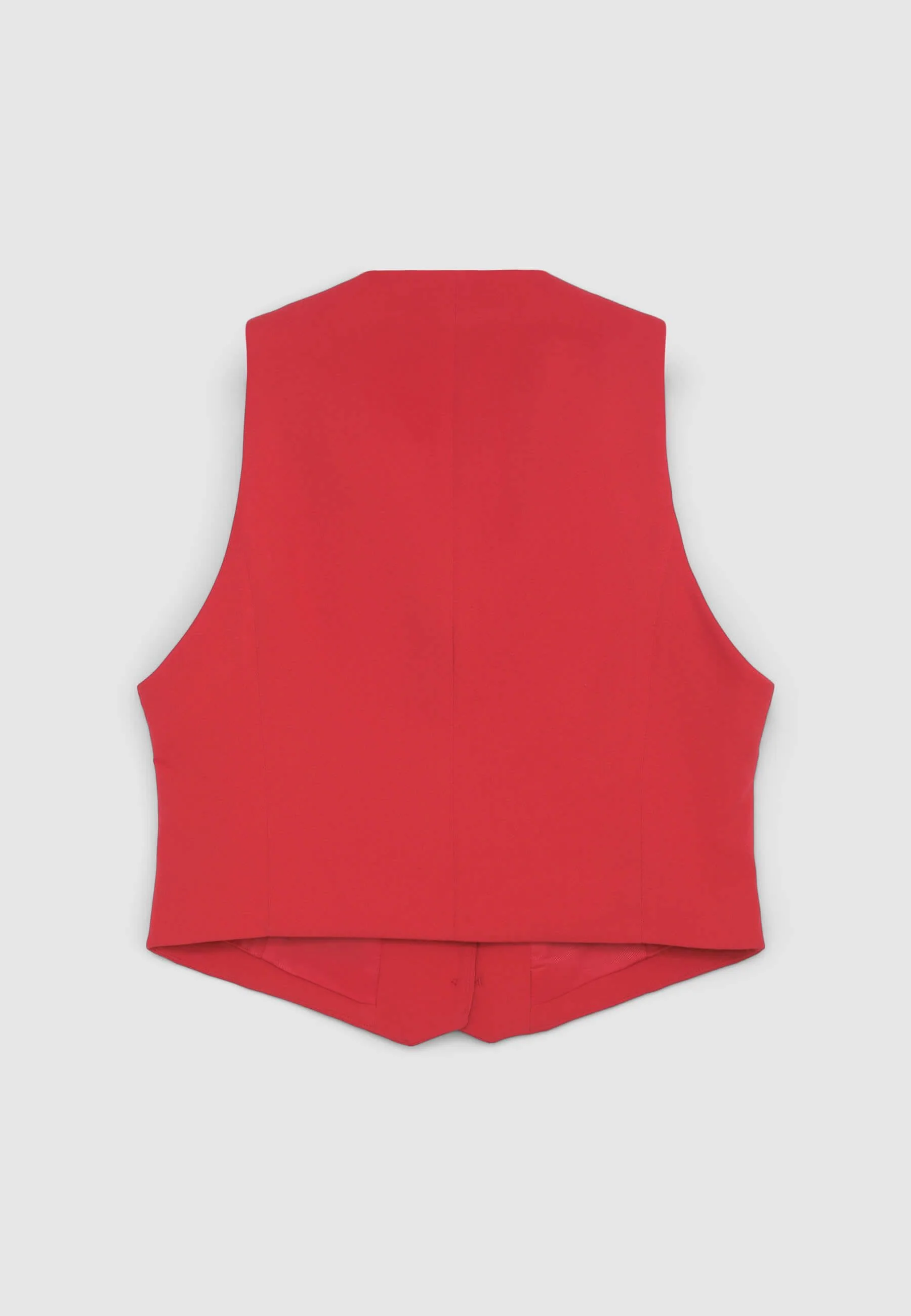 Gilet crop tinta unita - Image 6