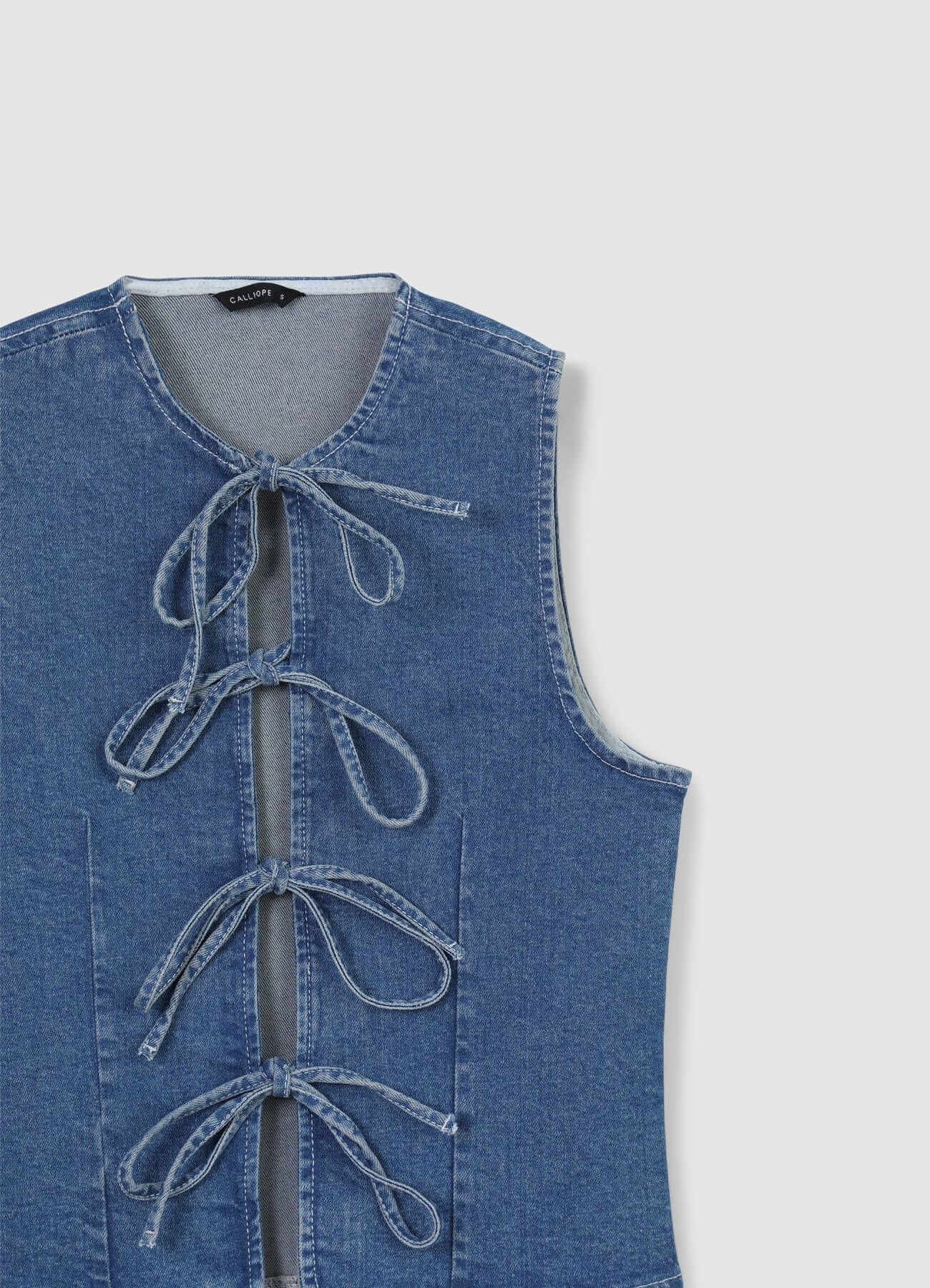 Gilet denim fiocchi - Image 4