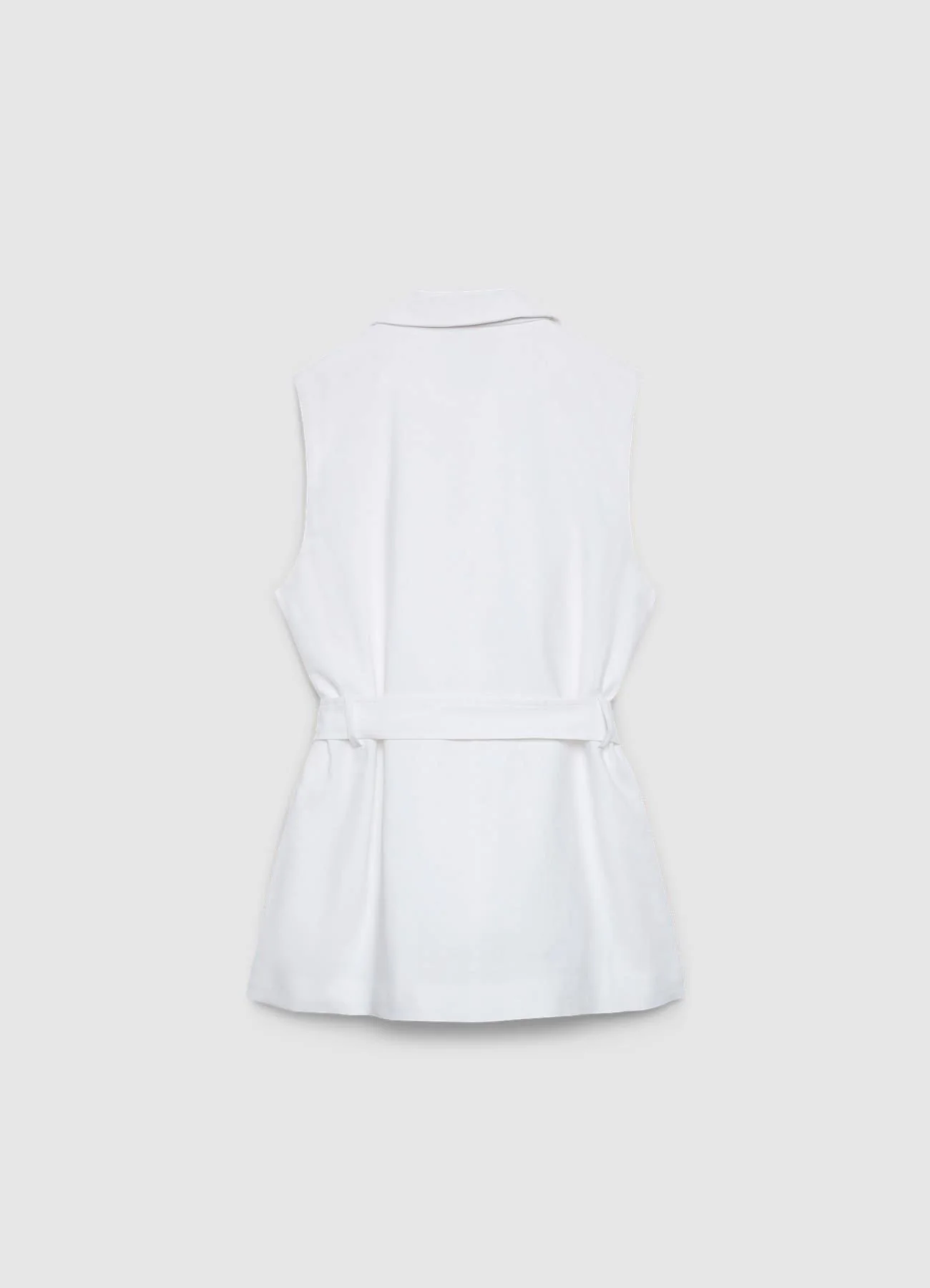 Gilet doppiopetto con cintura - Image 5