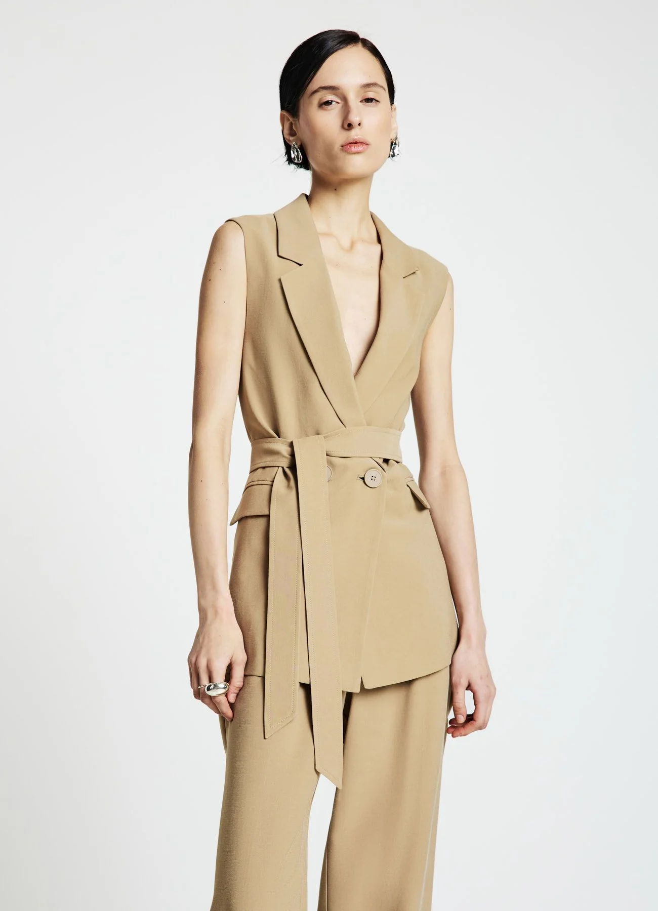 Gilet doppiopetto con fusciacca - Image 2