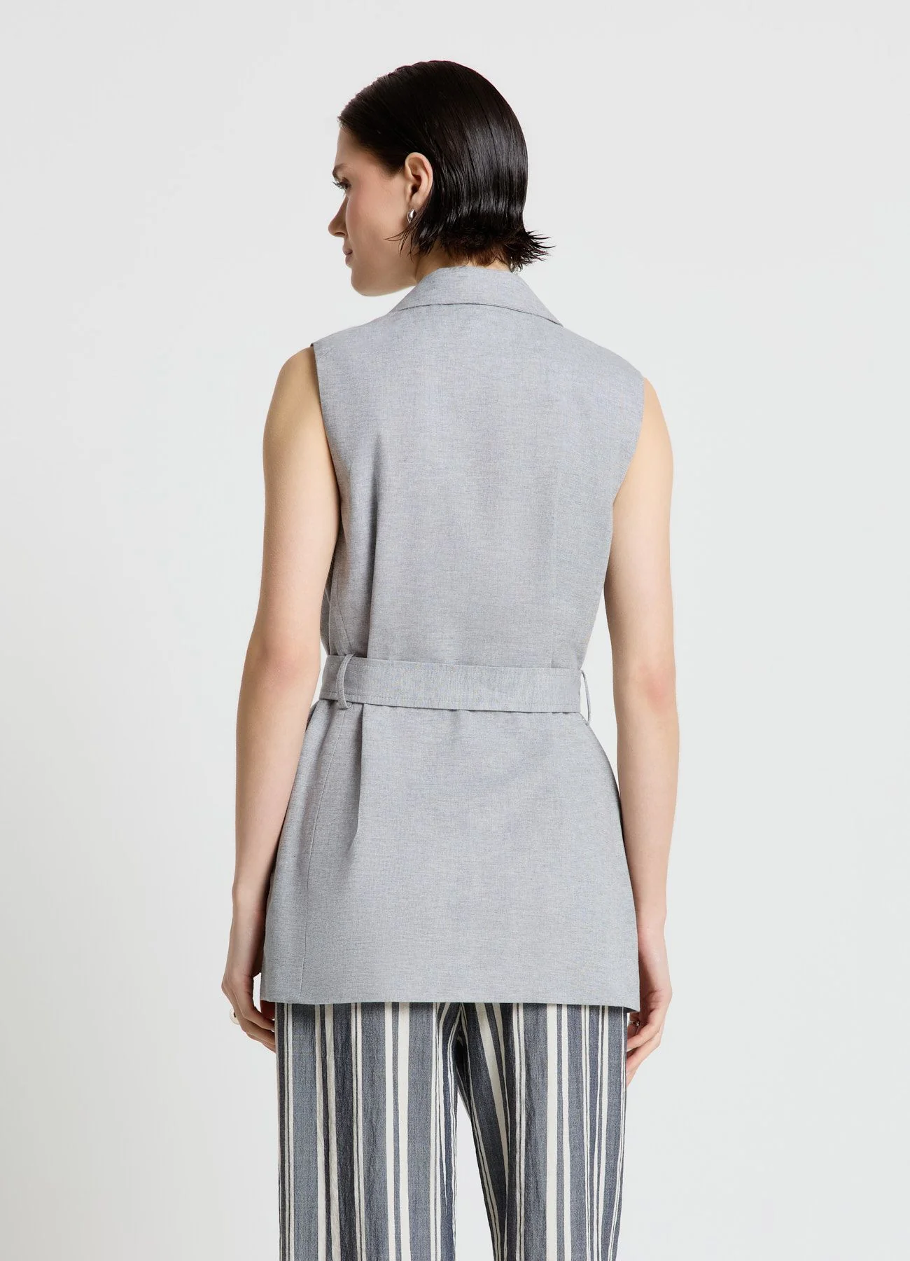 Gilet doppiopetto con fusciacca - Image 3