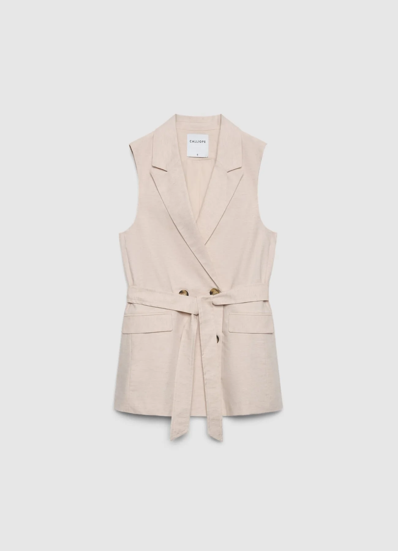 Gilet doppiopetto con fusciacca - Image 4