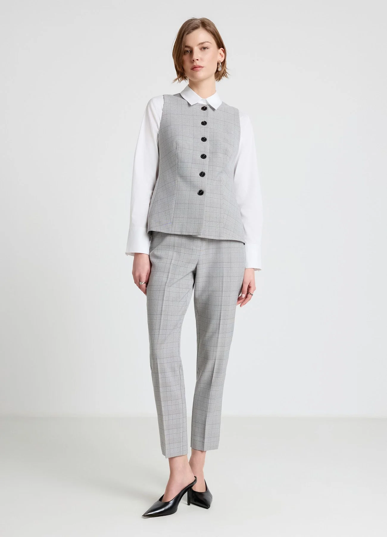 Gilet fantasia in principe di Galles - Image 3