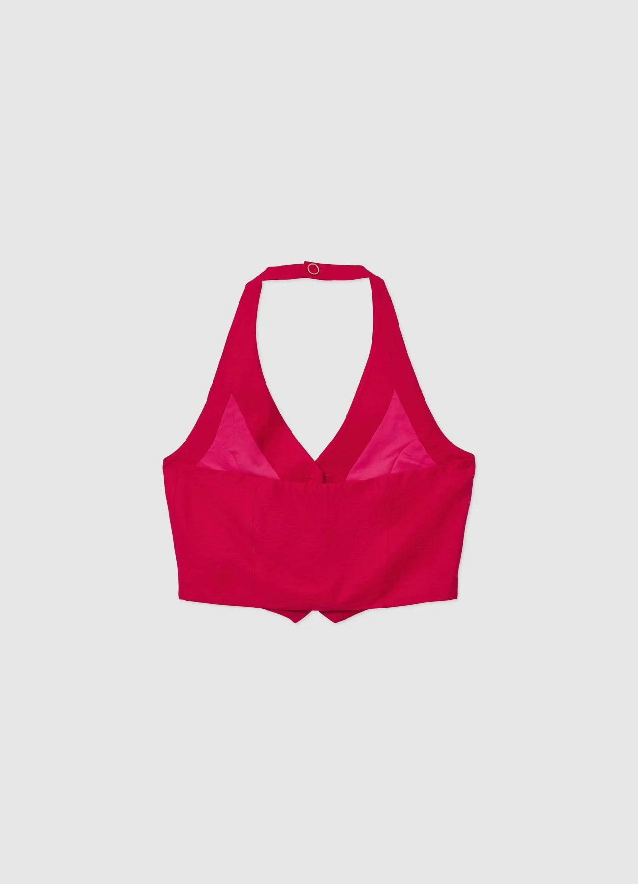 Gilet halterneck fiore - Image 5