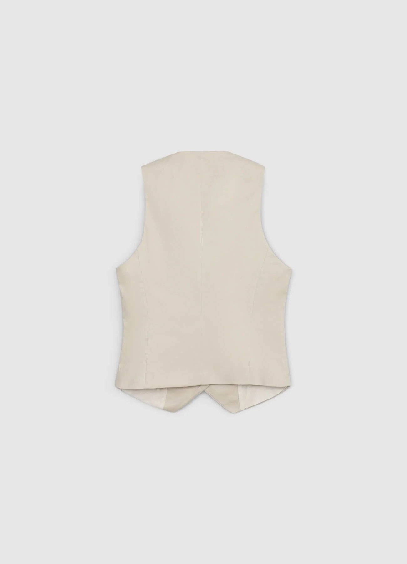 Gilet in cotone rasatello - Image 4