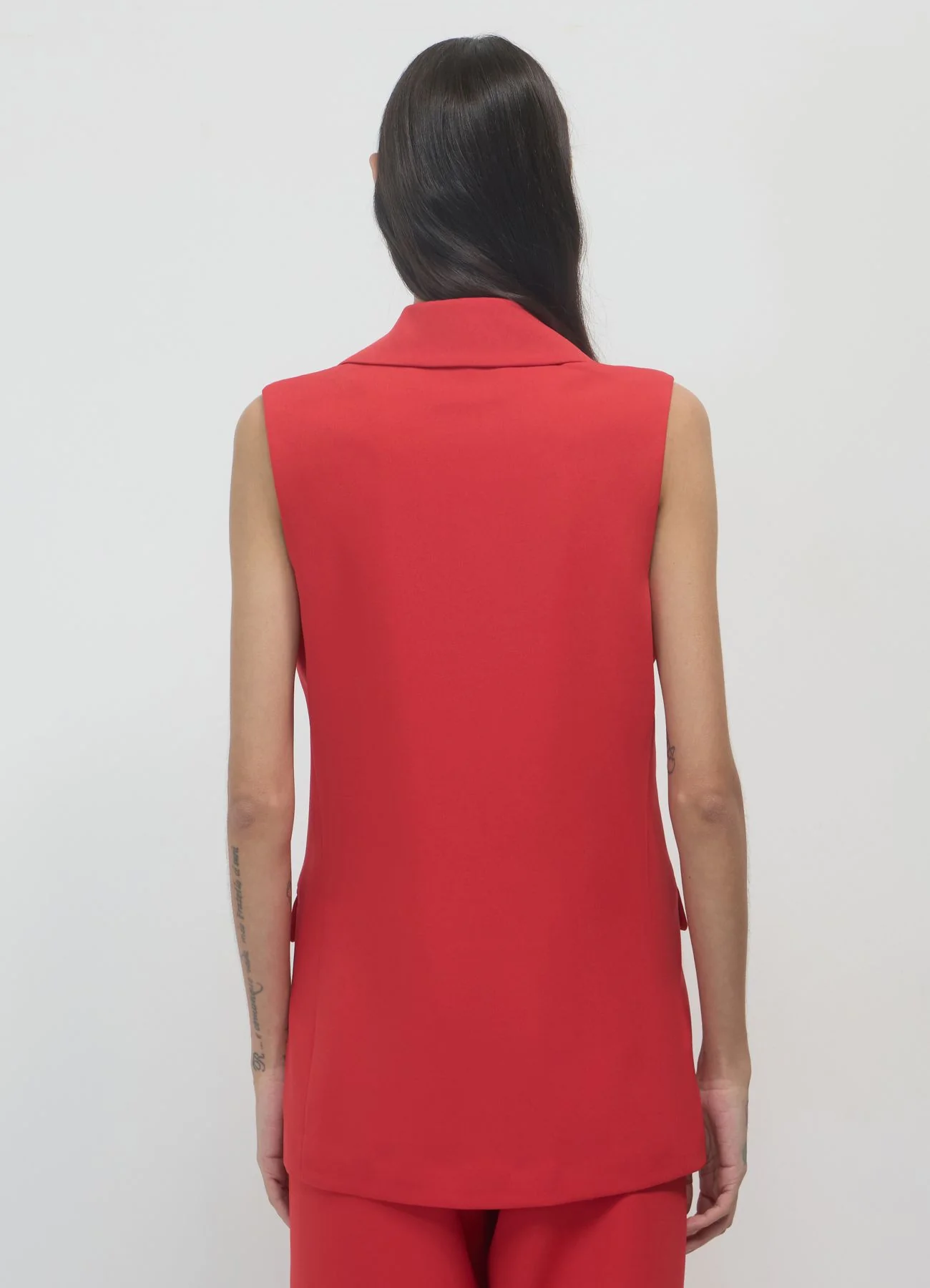 Gilet lungo doppiopetto - Image 3