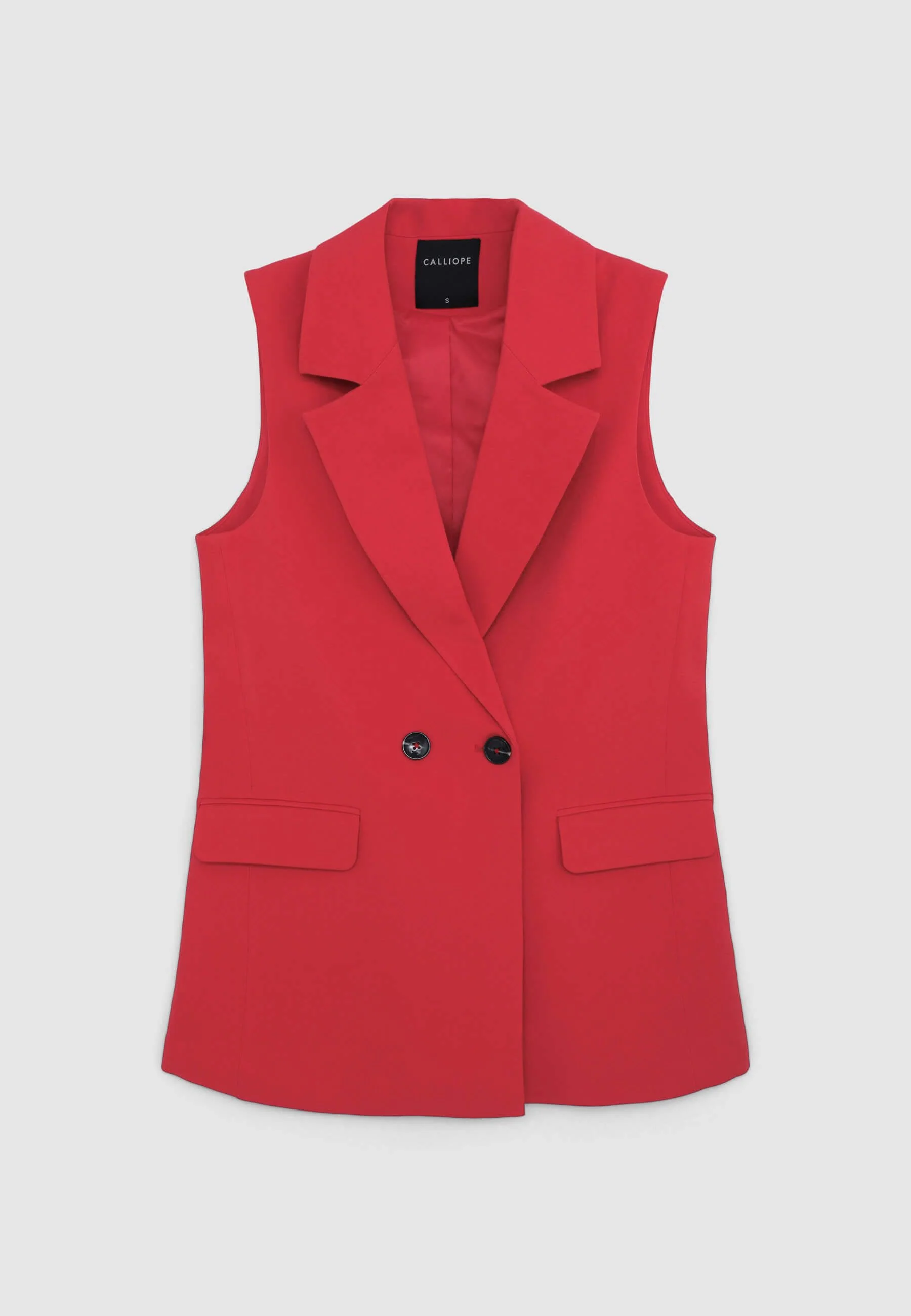 Gilet lungo doppiopetto - Image 5