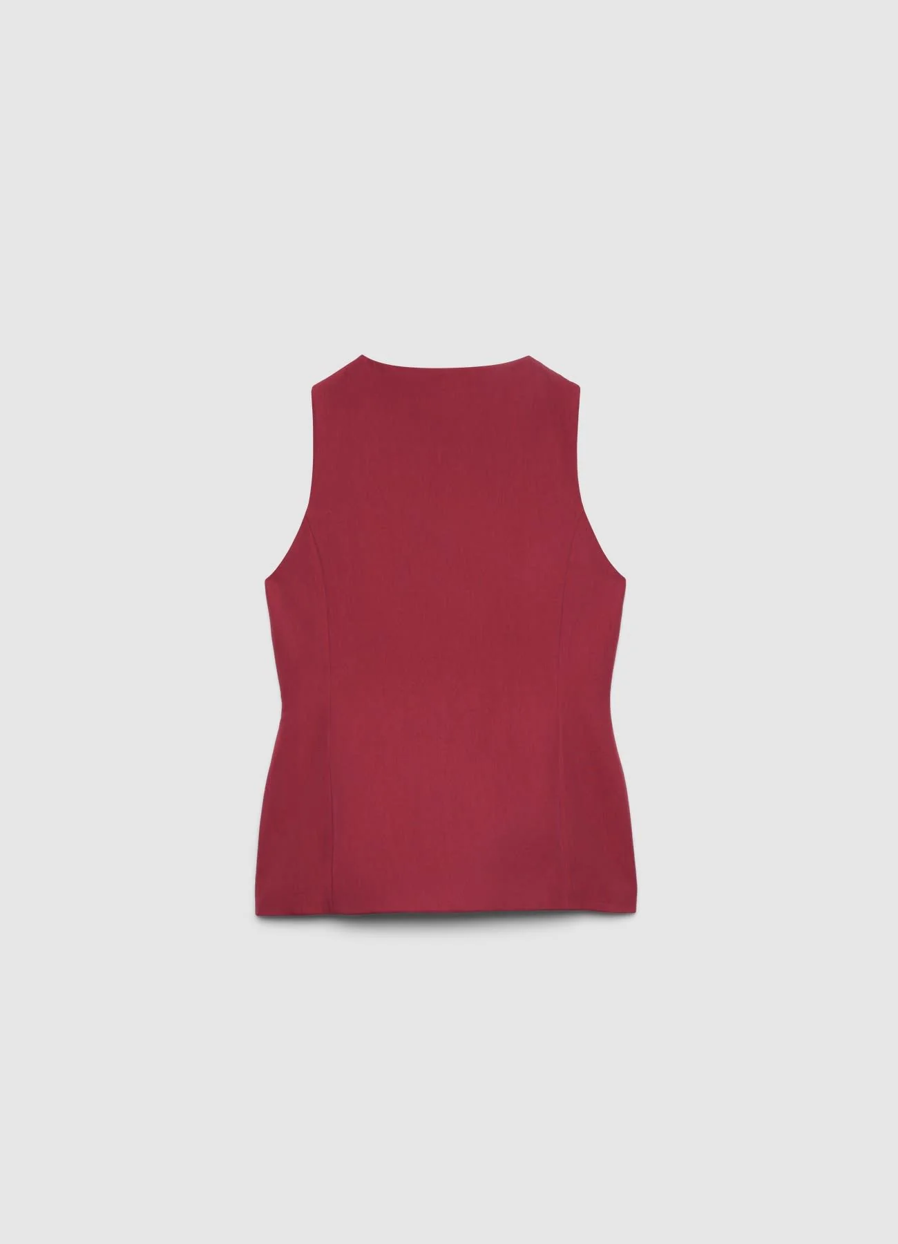 Gilet lungo svasato con bottoni - Image 5