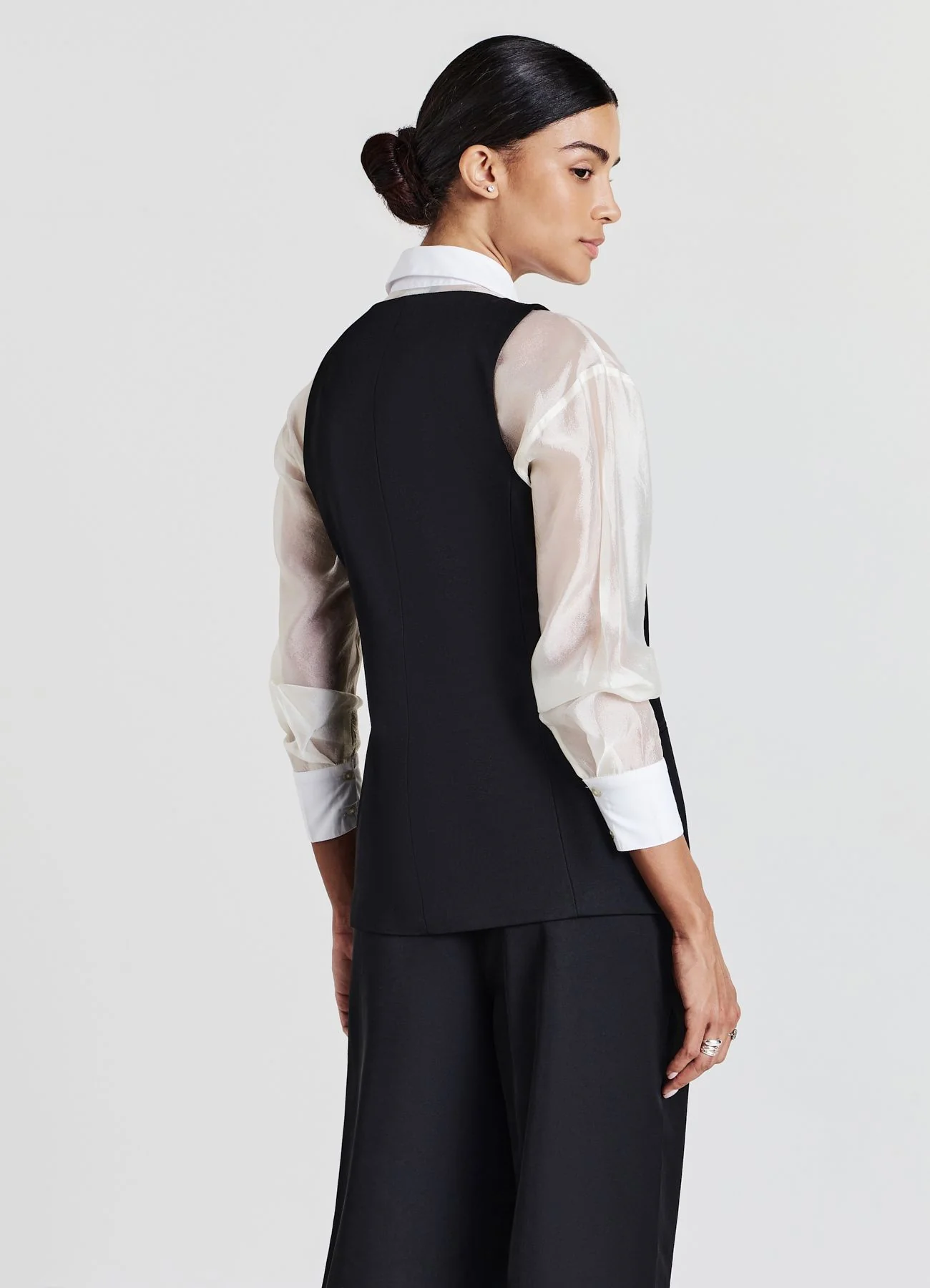 Gilet rosa applicata - Image 2