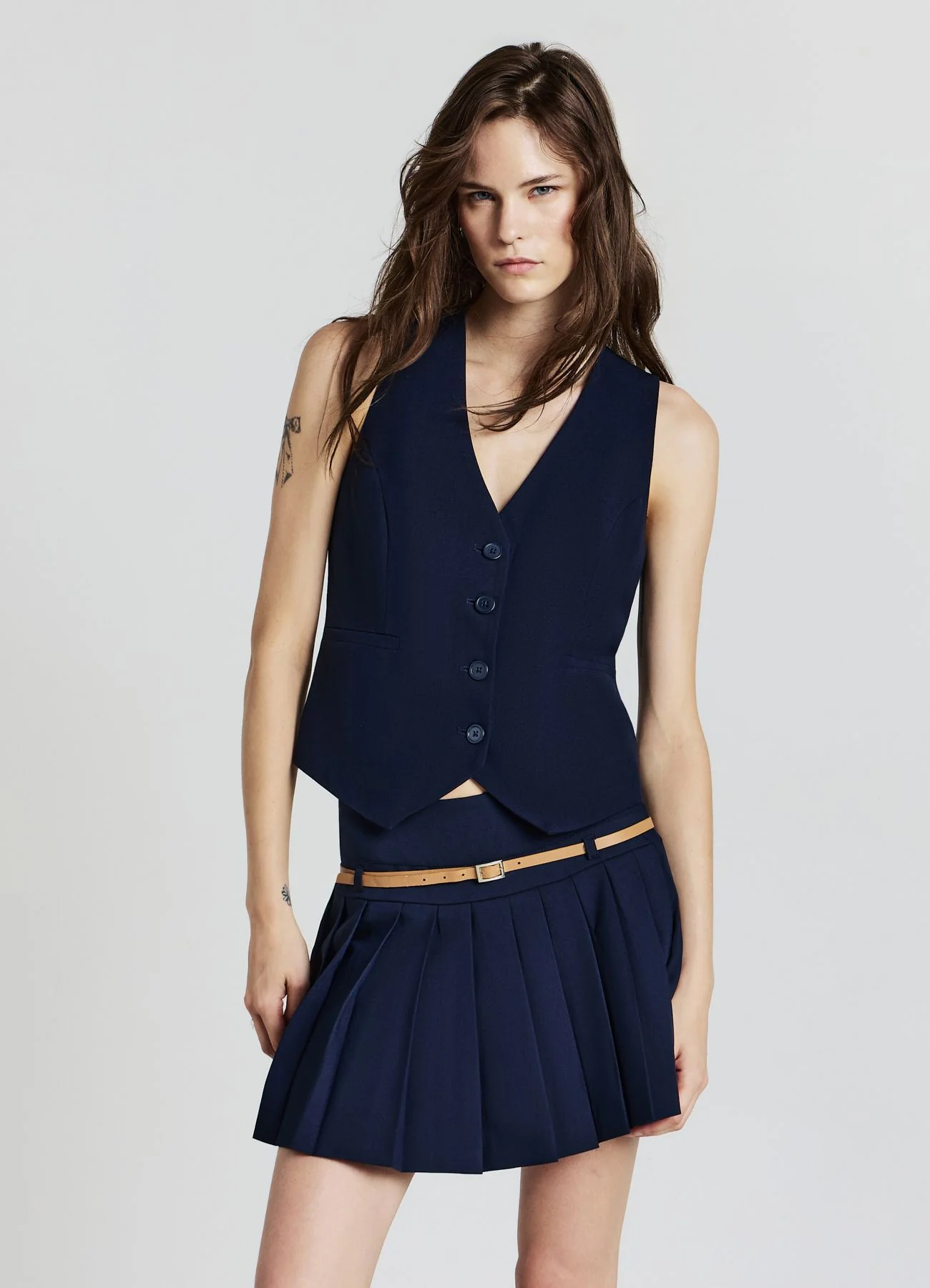 Gilet tinta unita - Image 7