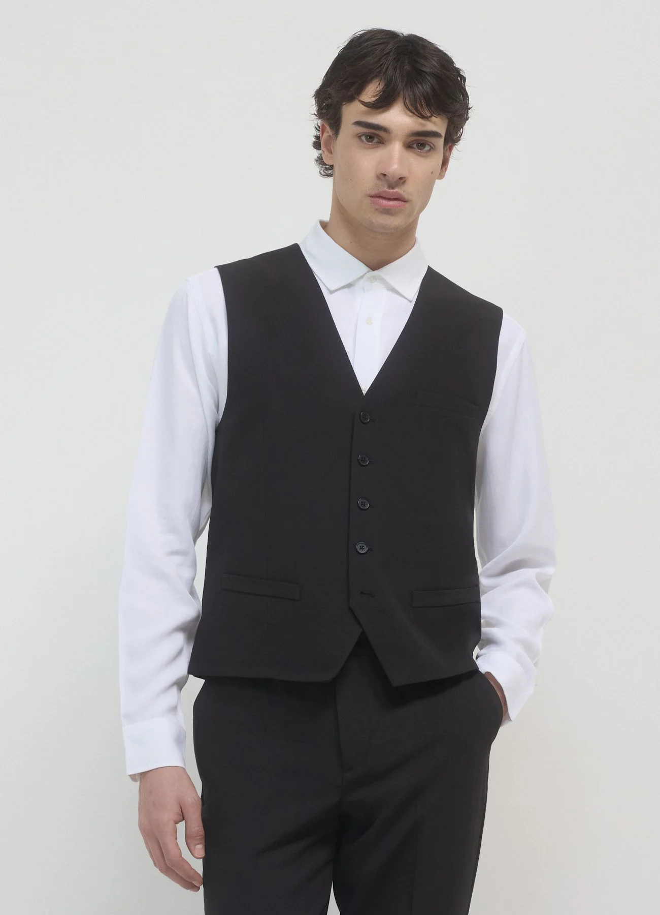 Gilet tinta unita - Image 2