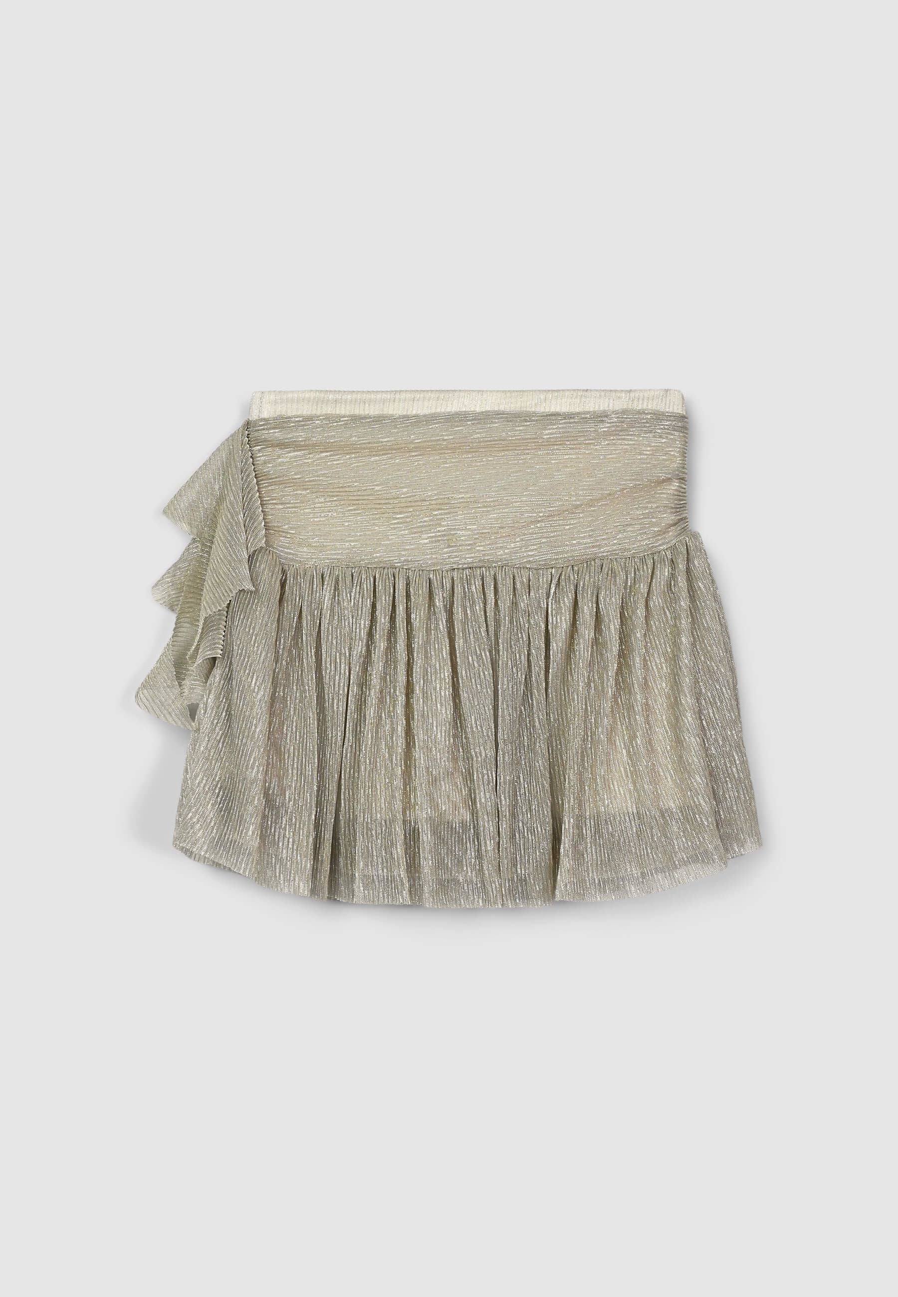 Gonna in tulle effetto luminescente