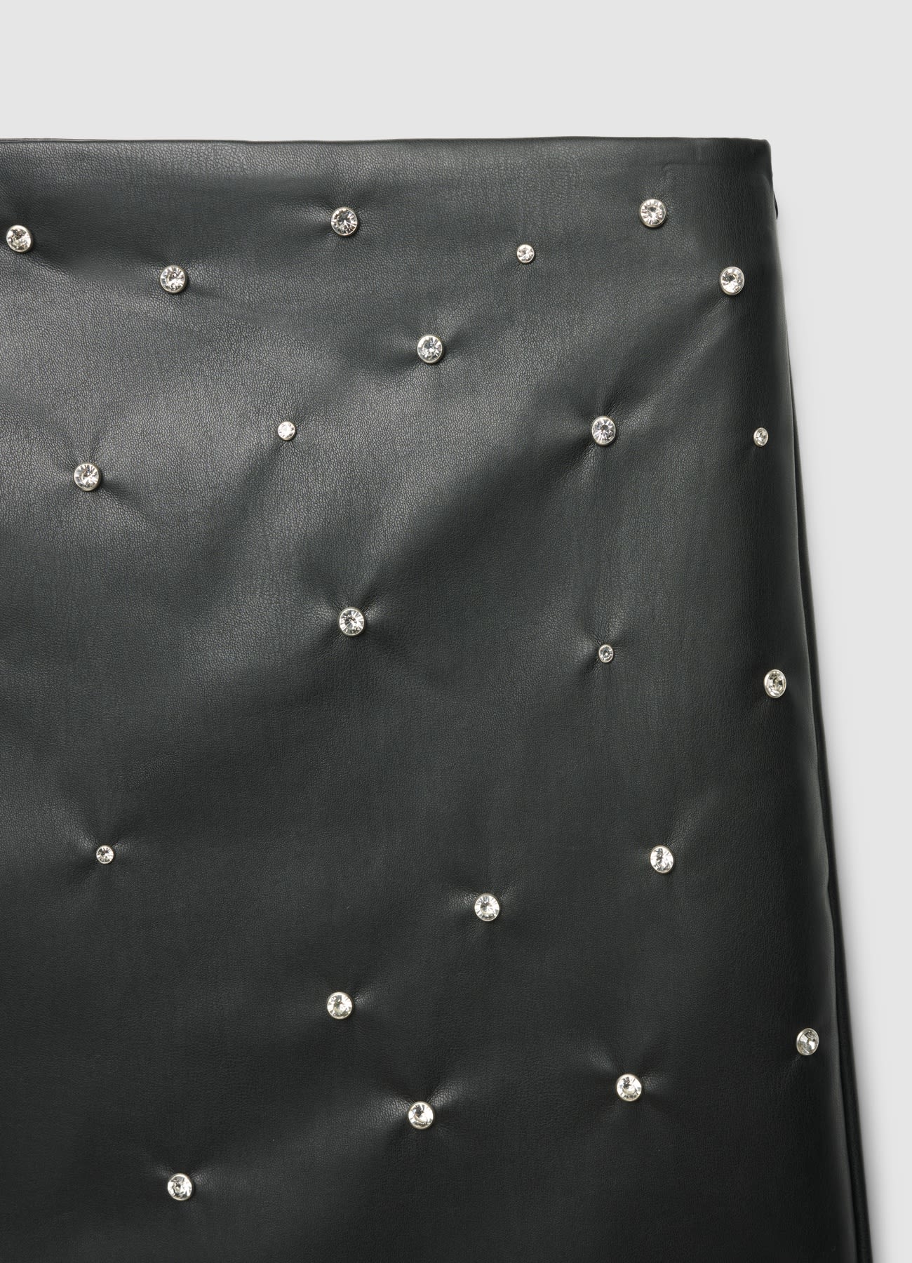 Gonna longuette con strass e spacco - Image 5