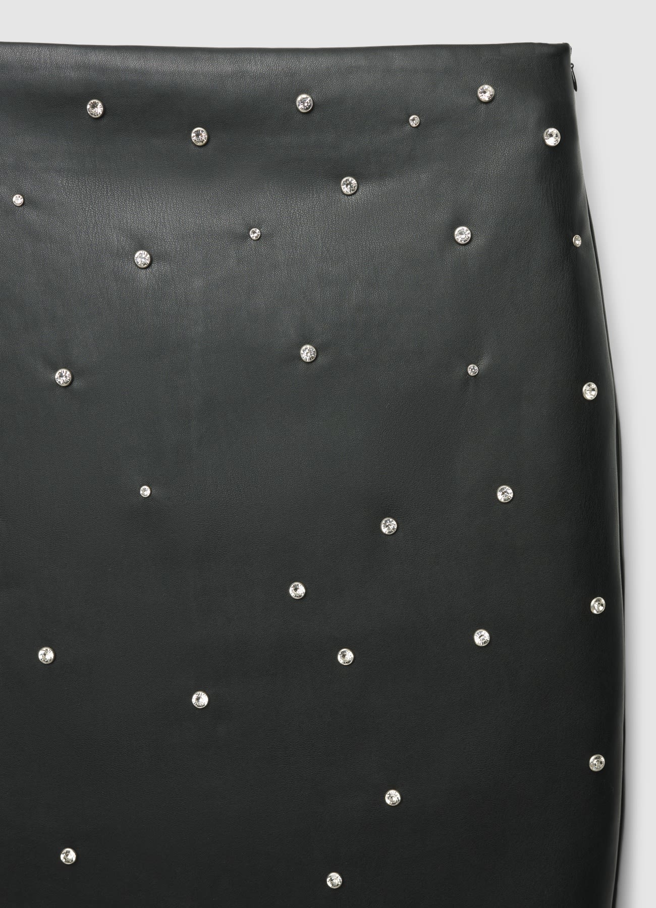 Gonna longuette con strass e spacco - Image 5