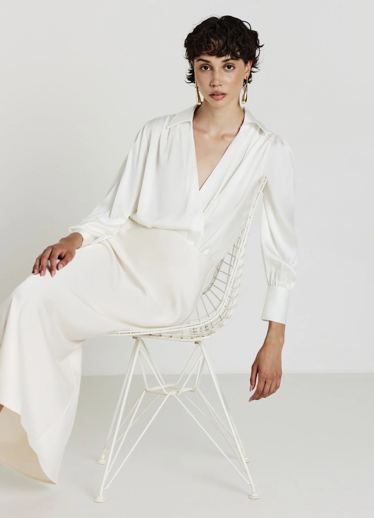 Gonna longuette svasata - Image 8
