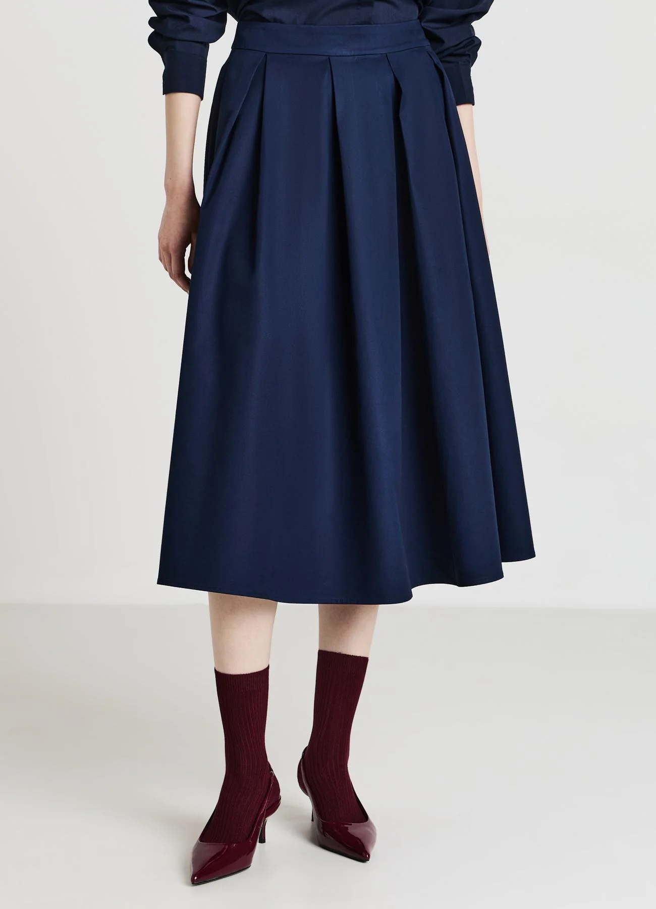Gonna midi a pieghe - Image 3