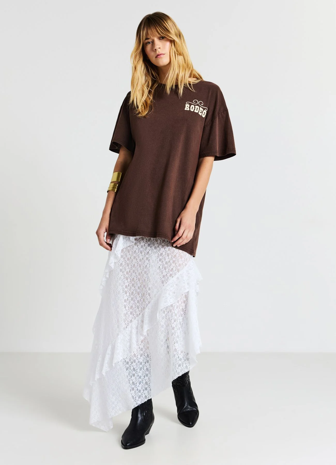 Gonna midi pizzo - Image 3