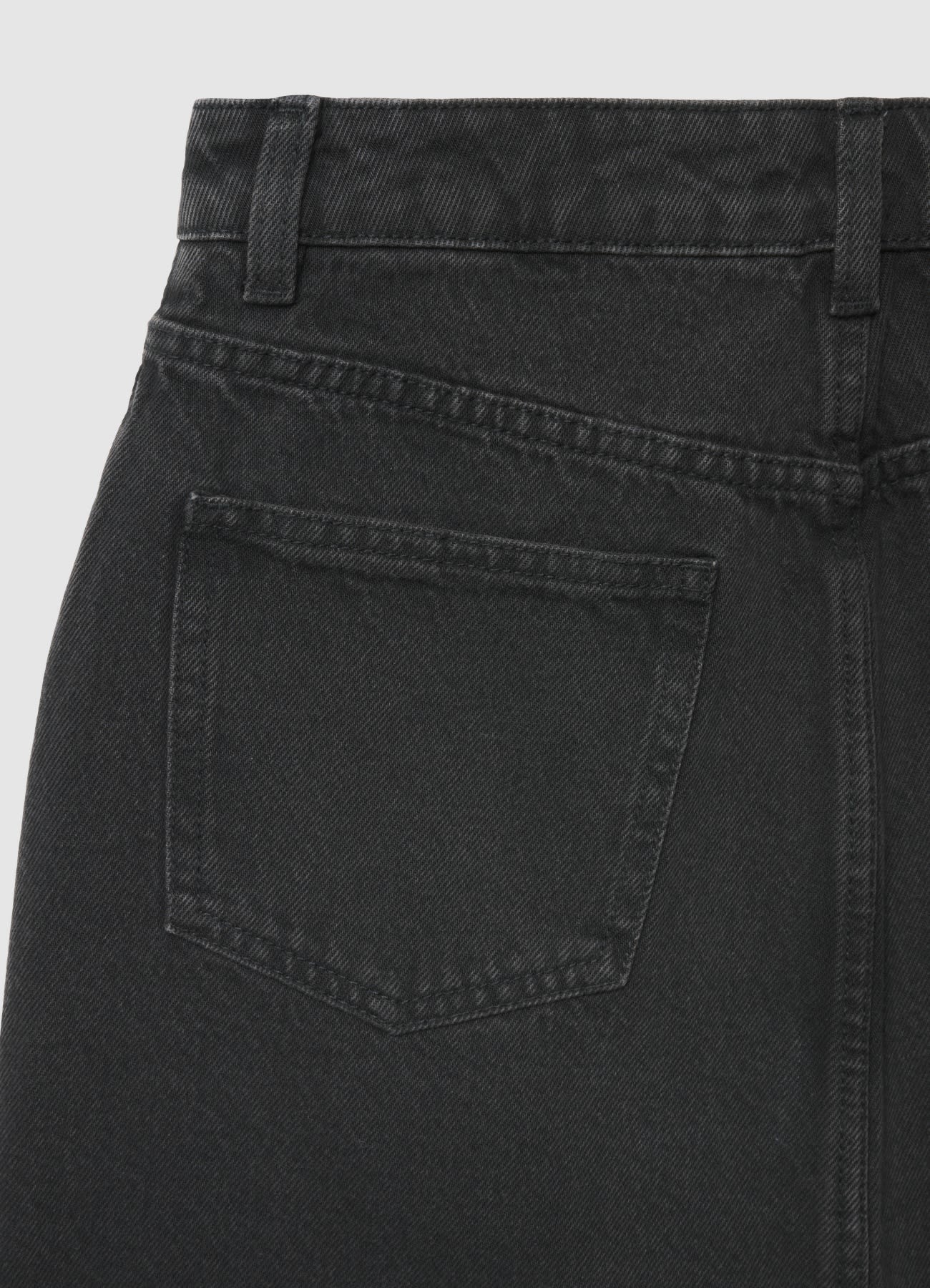 Gonna mini in denim con strass - Image 4
