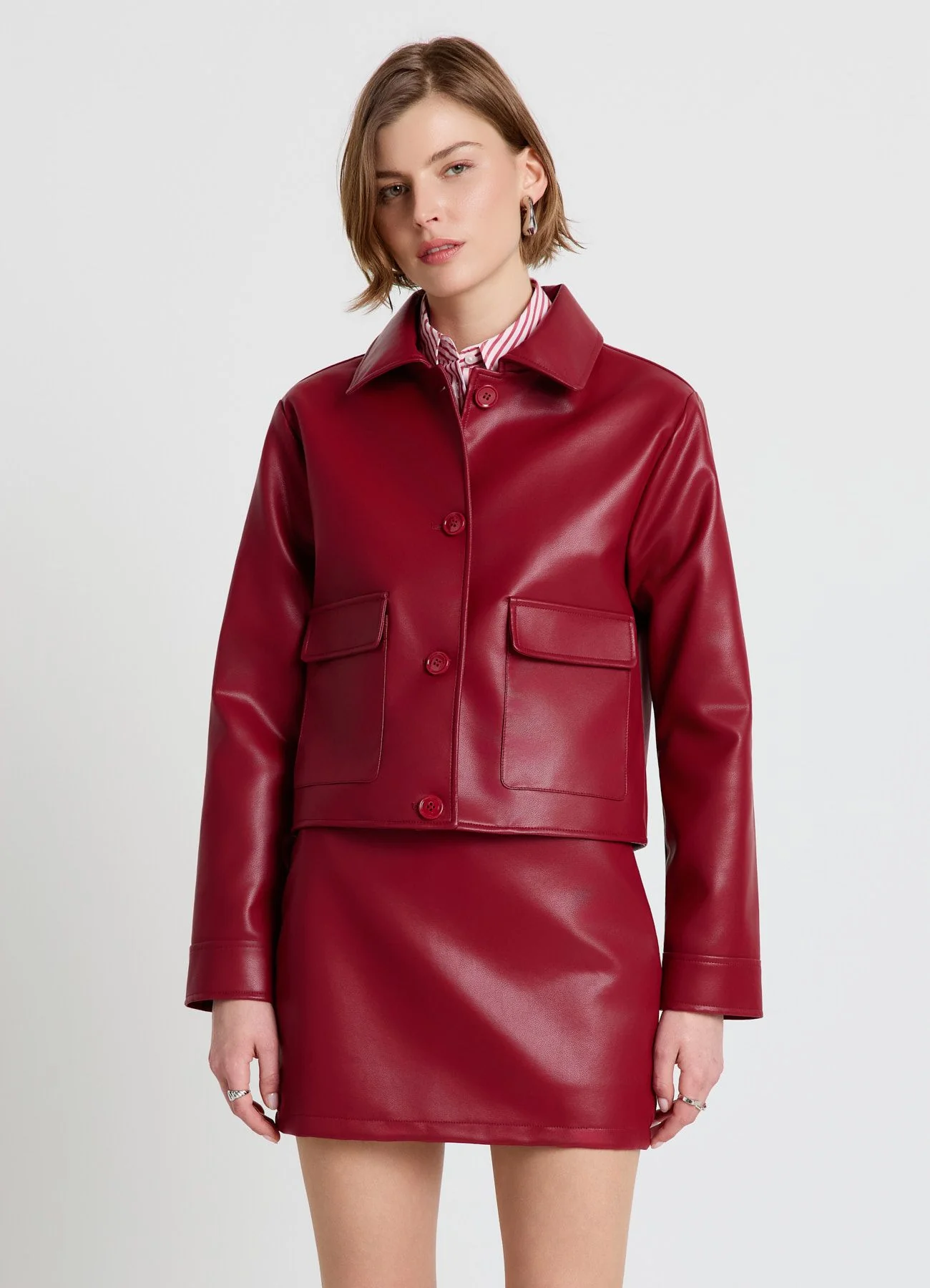 Gonna mini in similpelle - Image 7