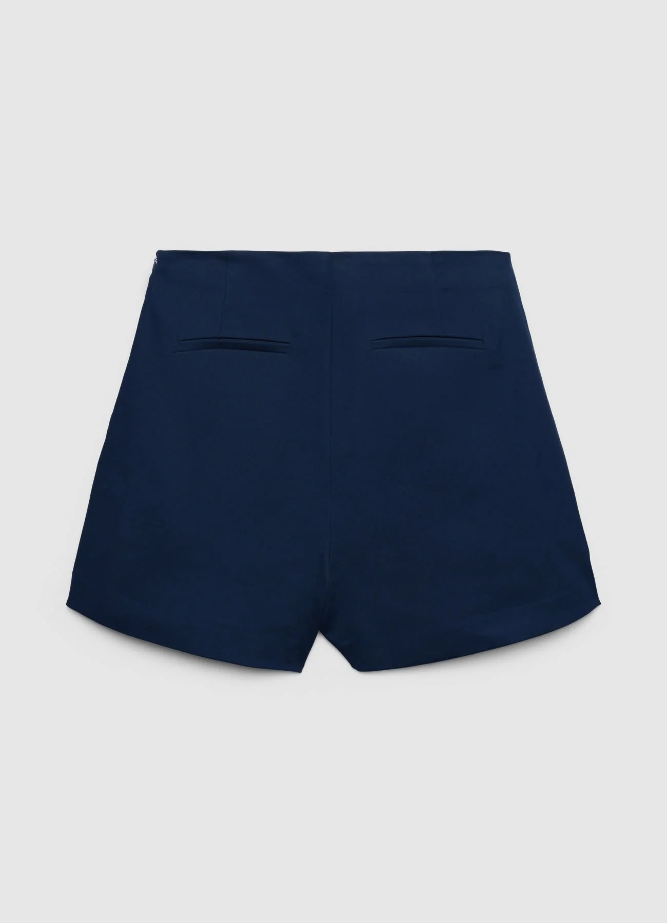Gonna-pantalone a portafoglio tinta unita - Image 6