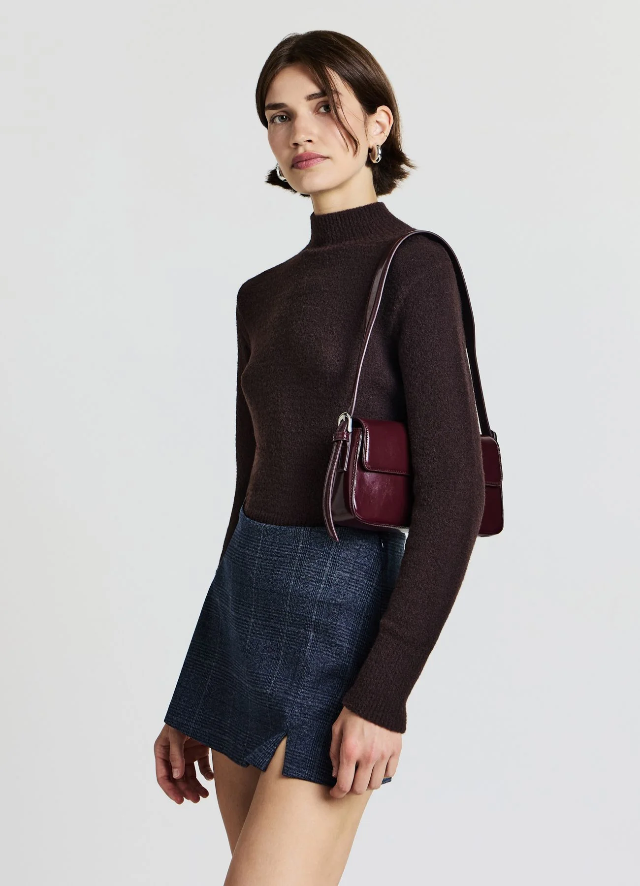 Gonna-pantalone a quadri - Image 3