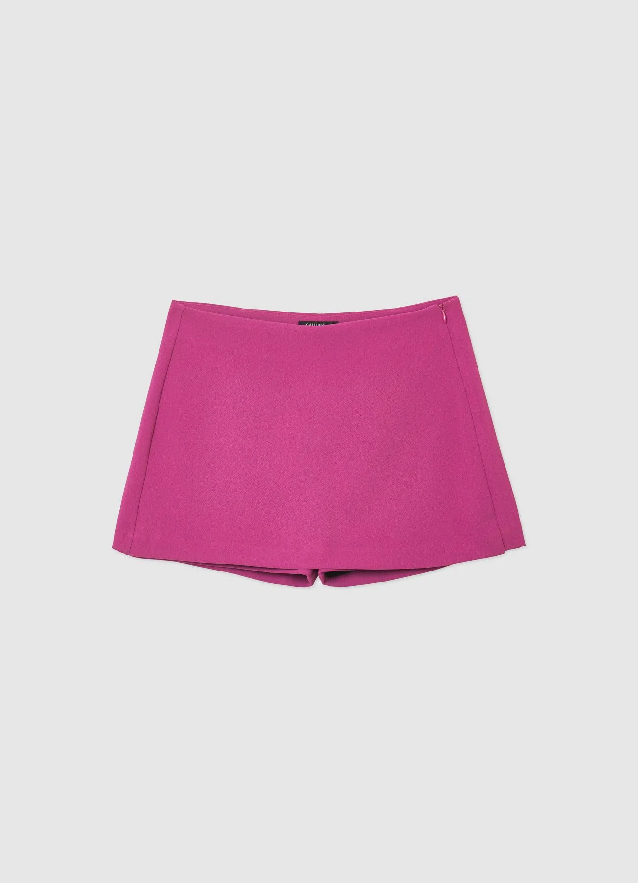 Gonna-pantalone a tinta unita - Image 4