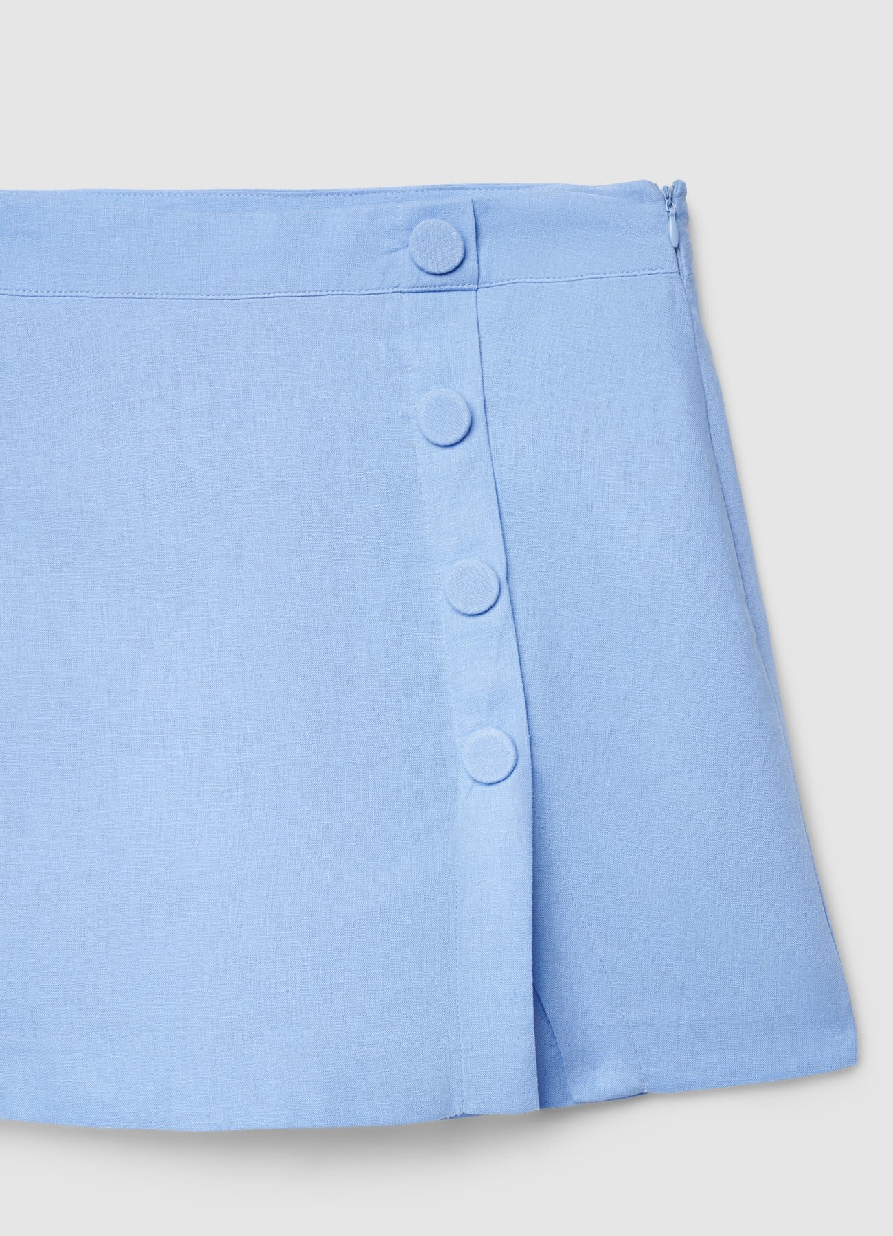 Gonna-pantalone con bottoni laterali - Image 6