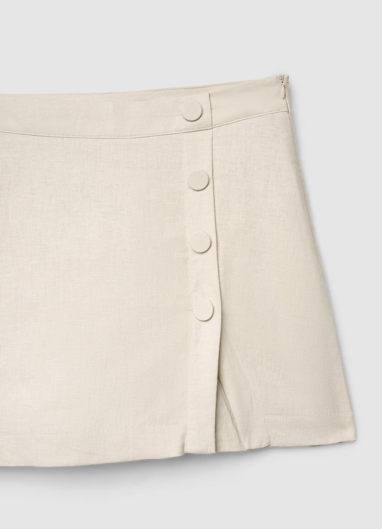 Gonna-pantalone con bottoni laterali - Image 6