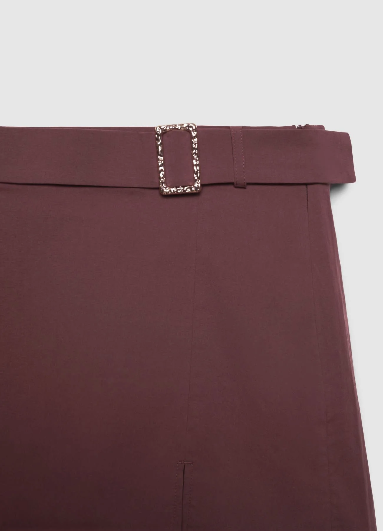 Gonna-pantalone con cintura e fibbia - Image 5