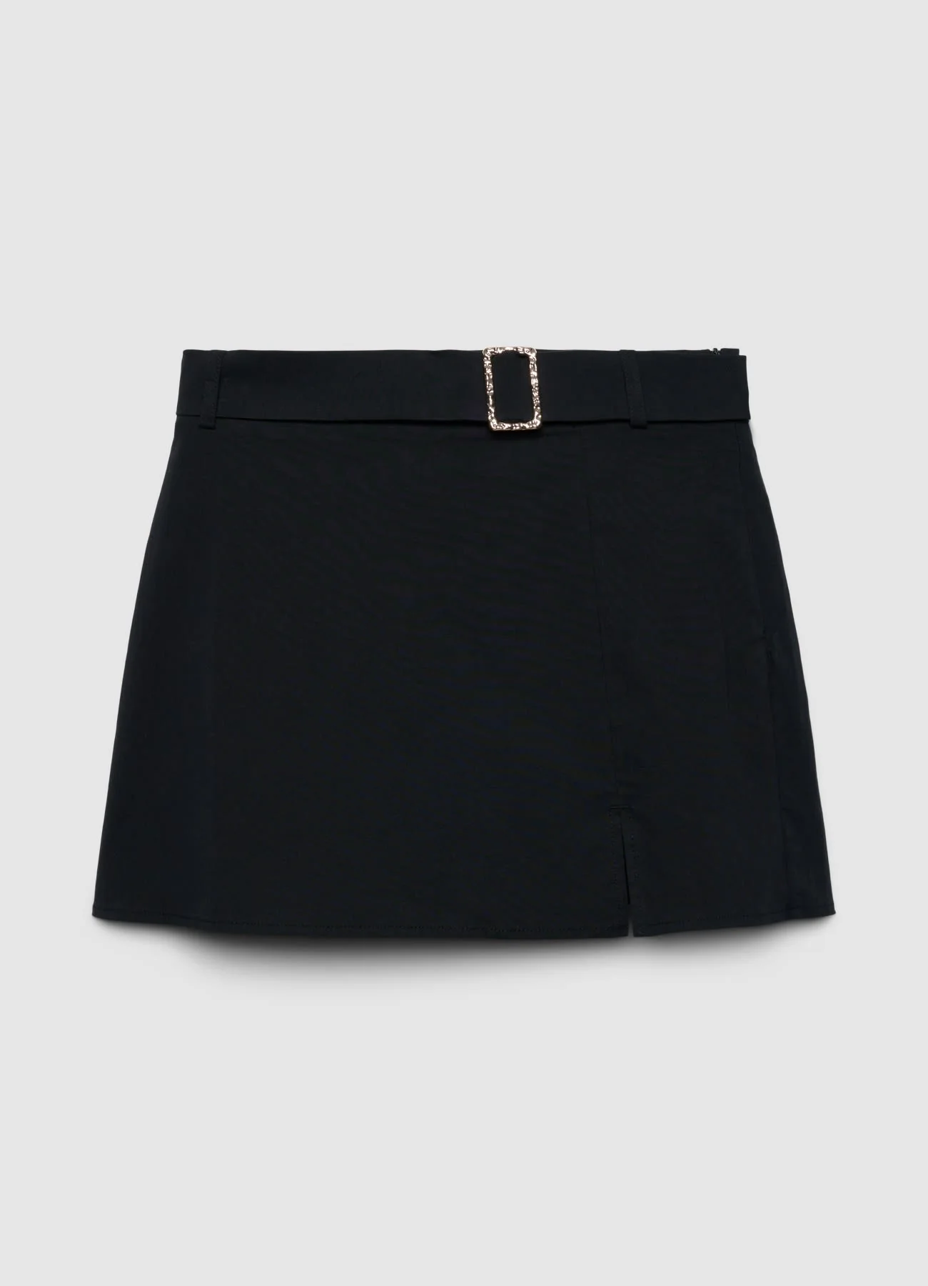 Gonna-pantalone con cintura e fibbia - Image 4