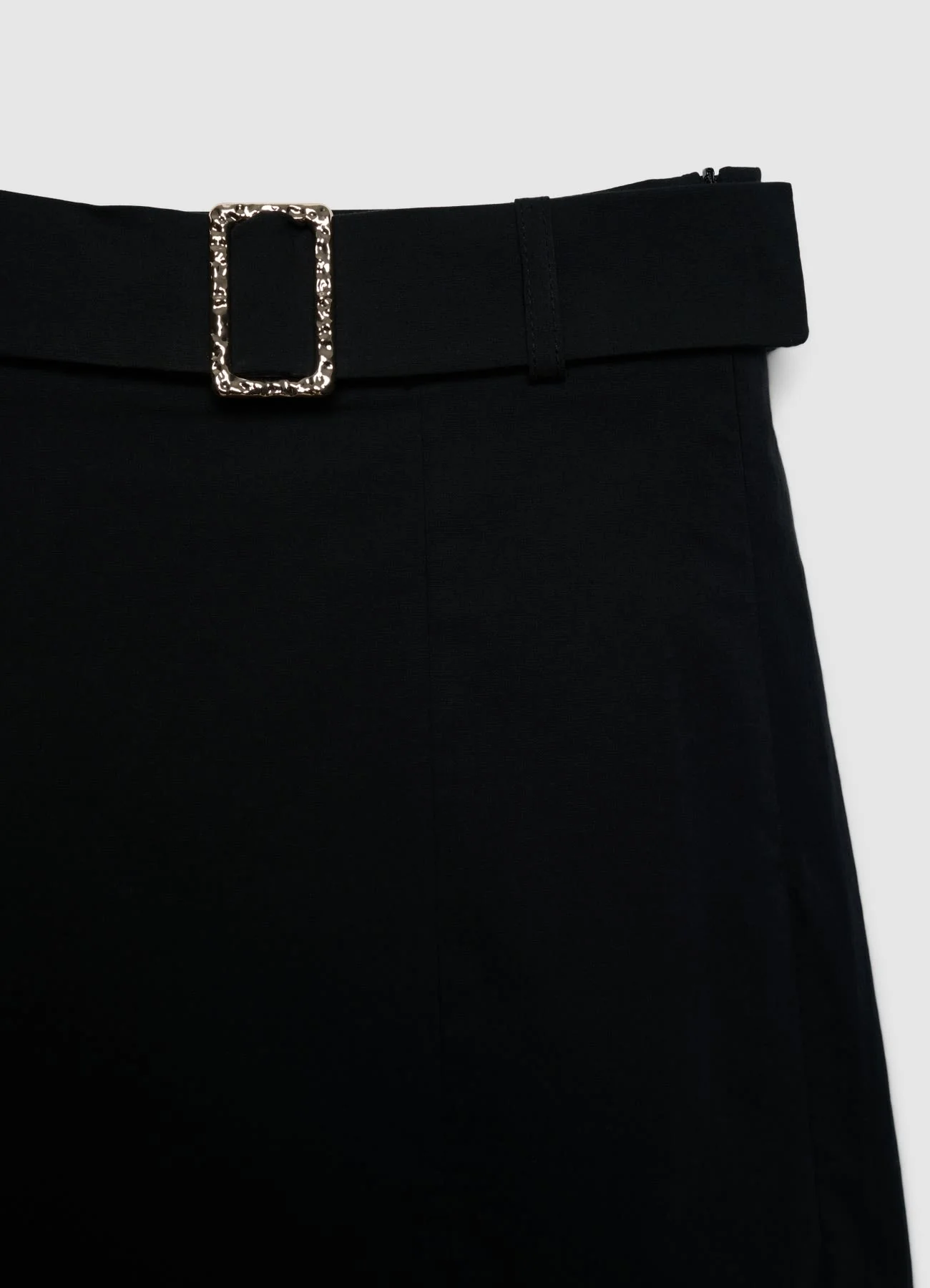 Gonna-pantalone con cintura e fibbia - Image 6