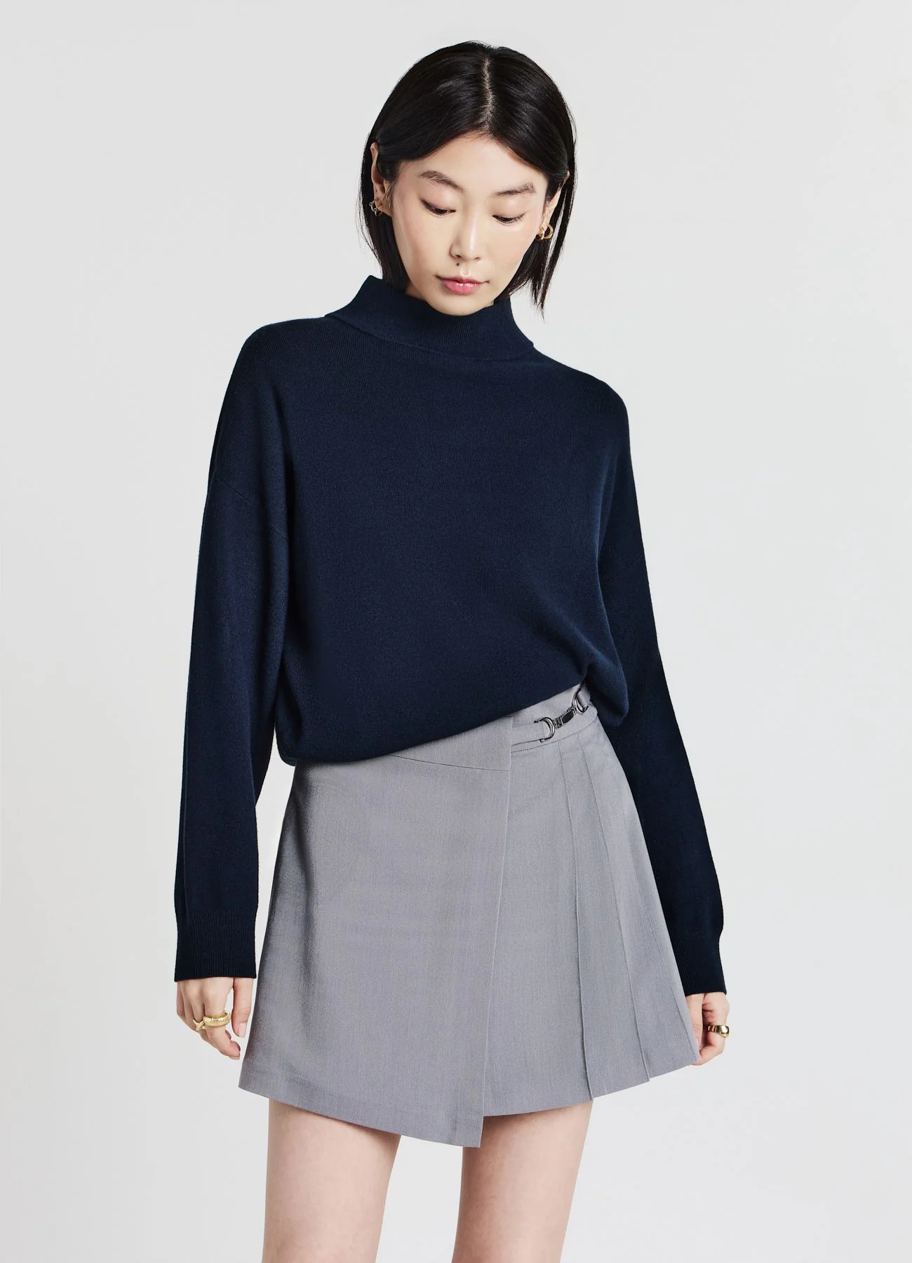 Gonna-pantalone con pieghe - Image 7