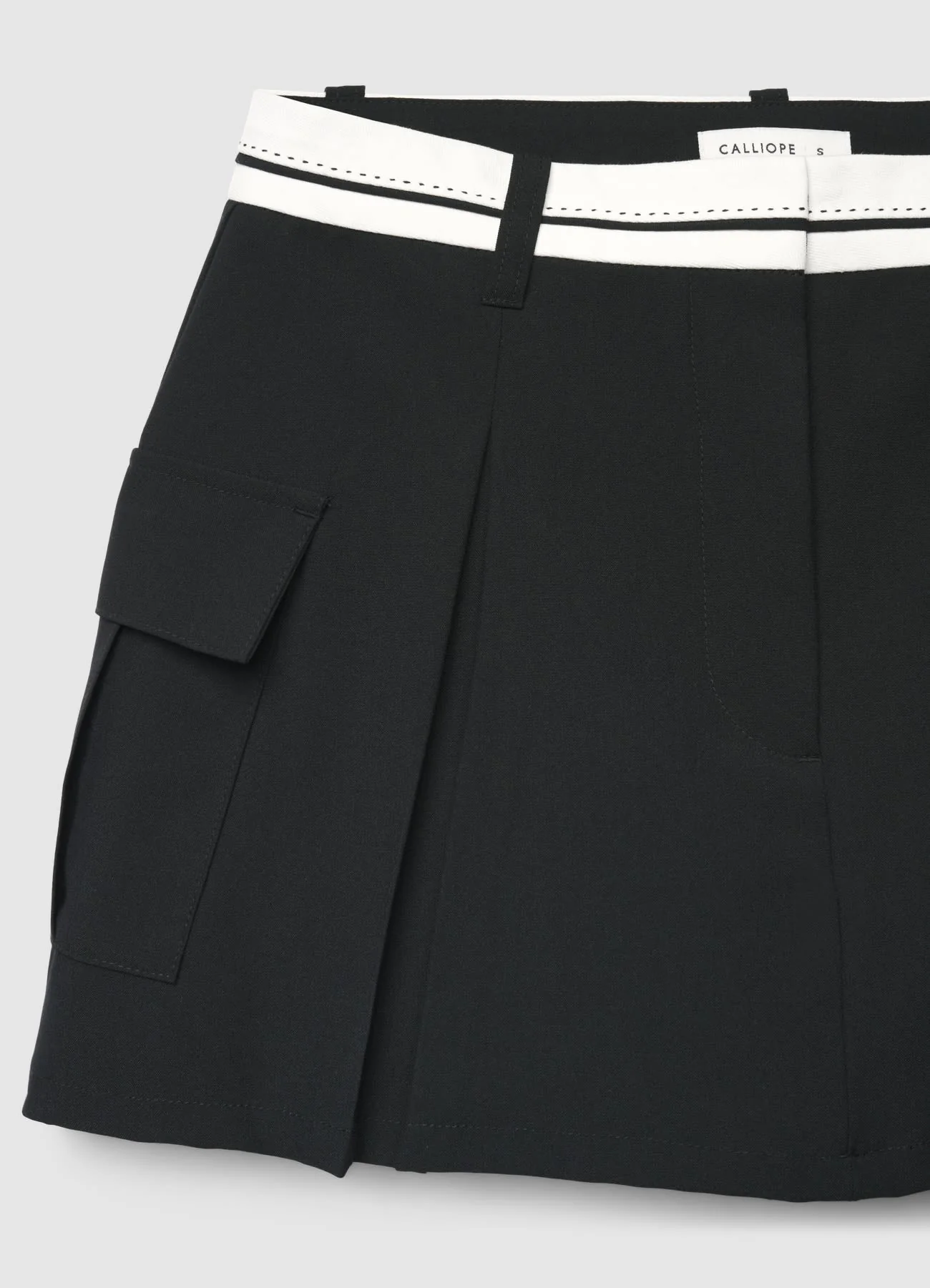 Gonna-pantalone con tasconi - Image 6