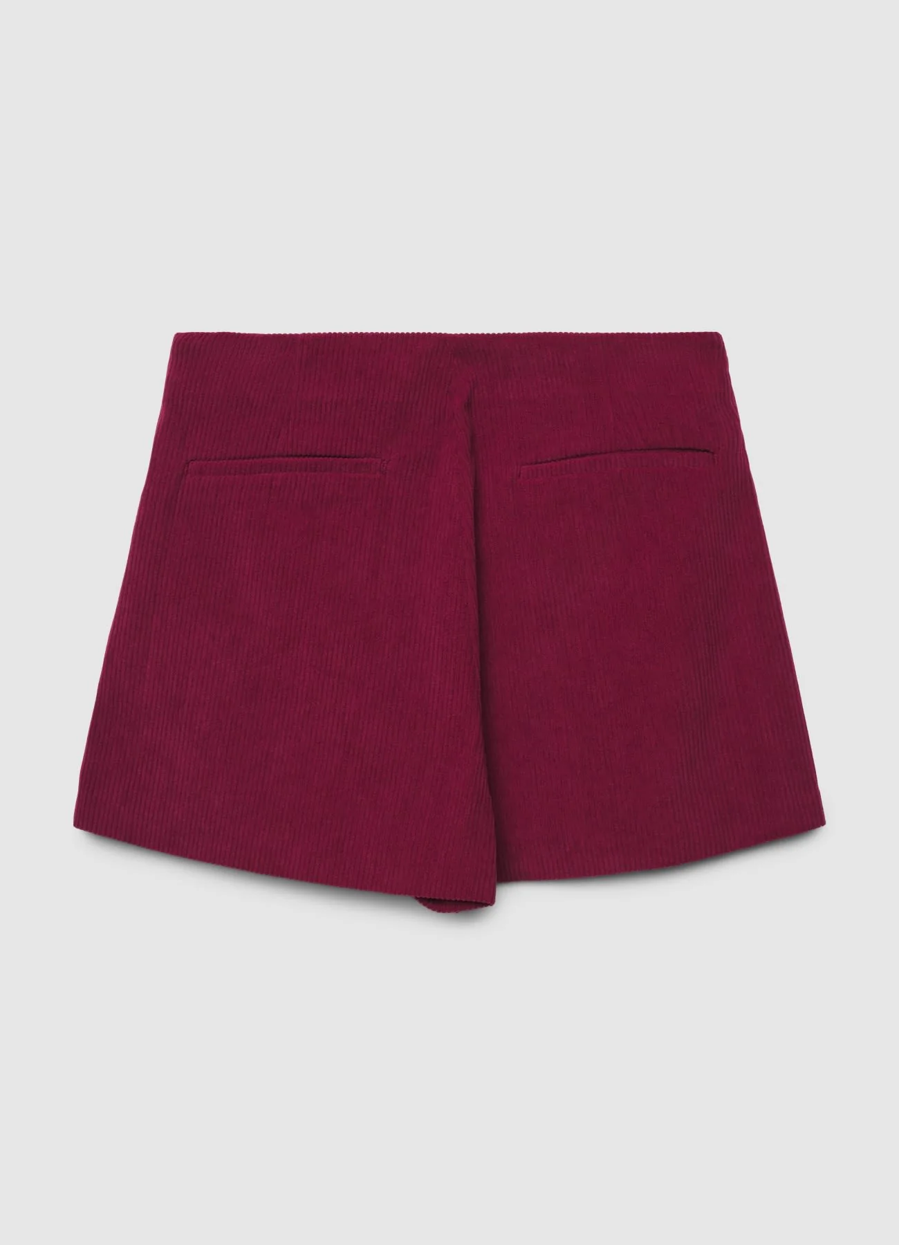 Gonna-pantalone effetto velluto a coste - Image 4