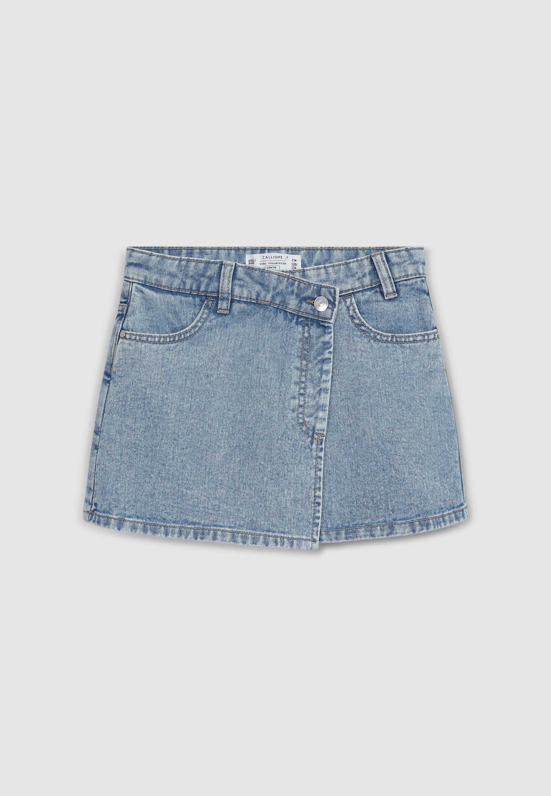 Gonna pantalone in denim - Image 5