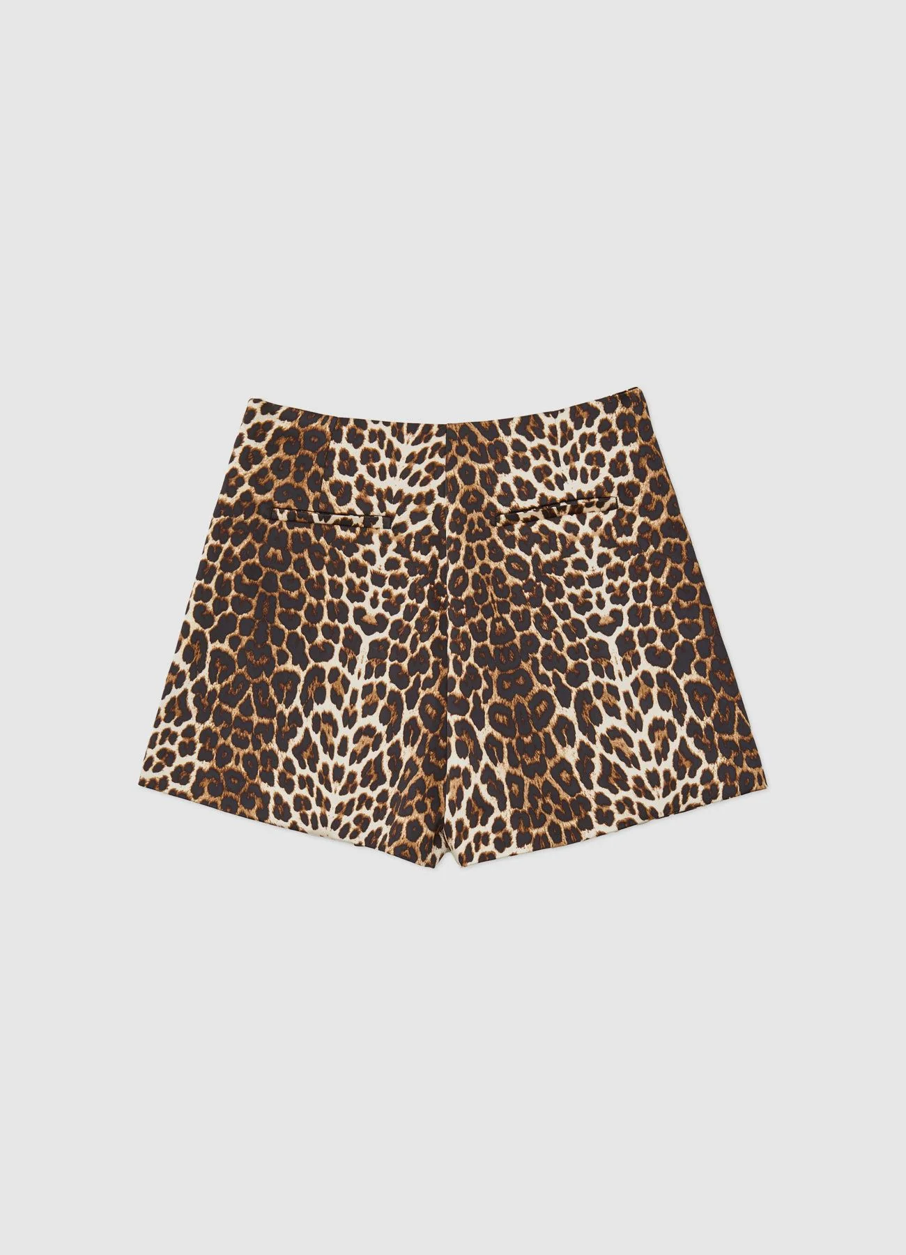 Gonna pantalone simil satin animalier - Image 4