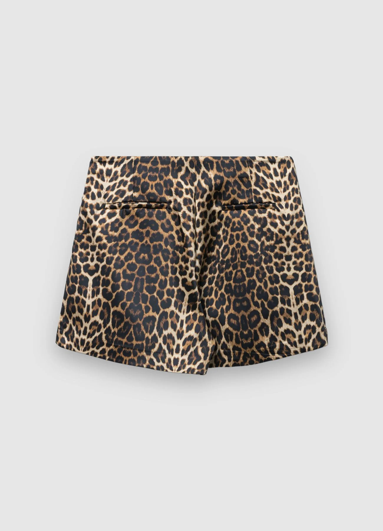 Gonna-pantalone similsatin fantasia animalier - Image 5