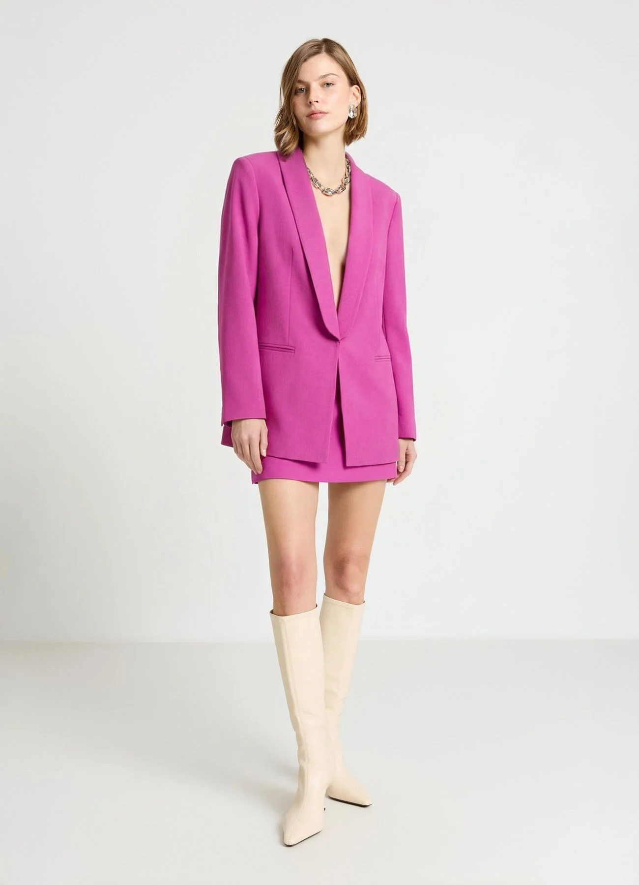 Gonna-pantalone tinta unita - Image 2